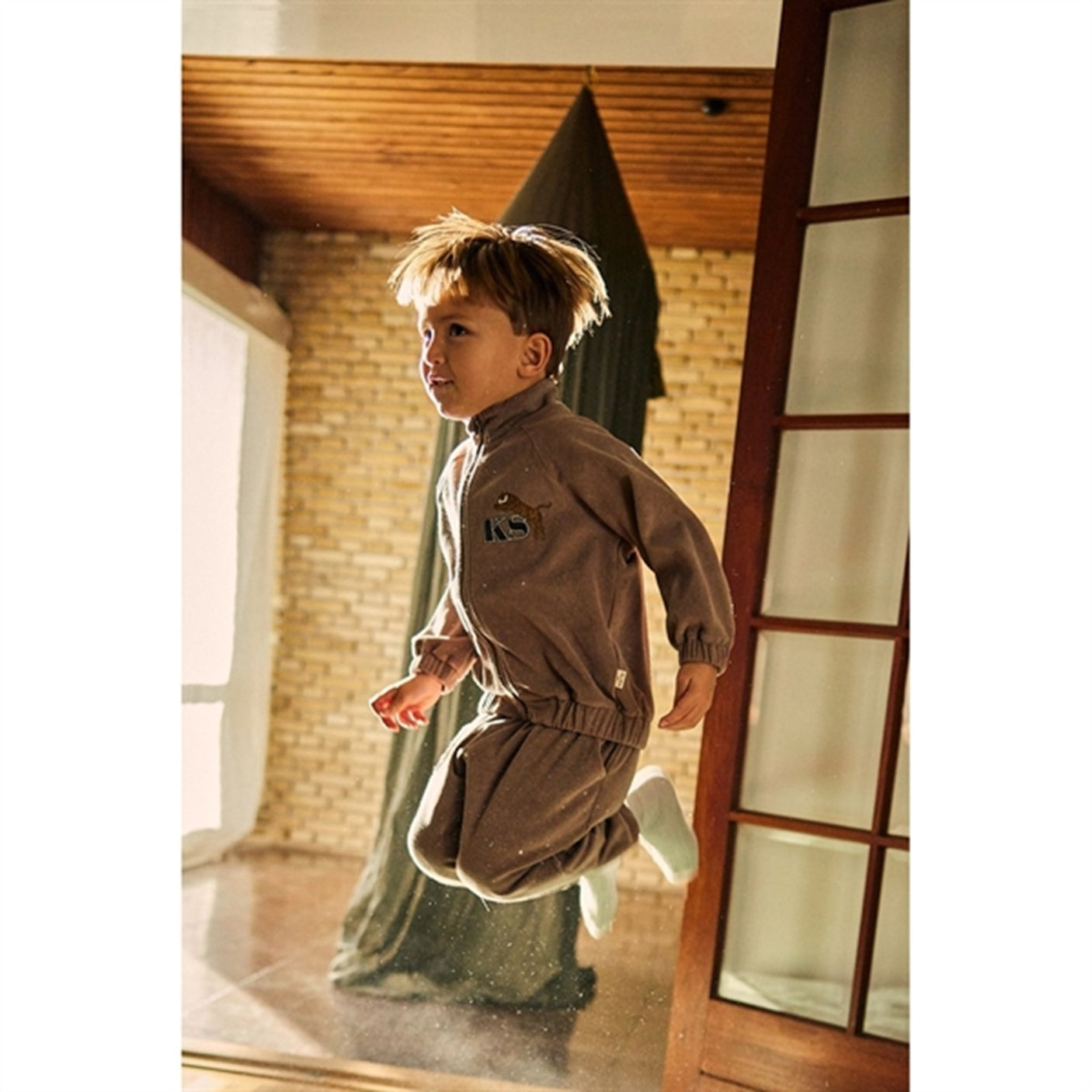 Konges Sløjd Desert Taupe Itty Joggers