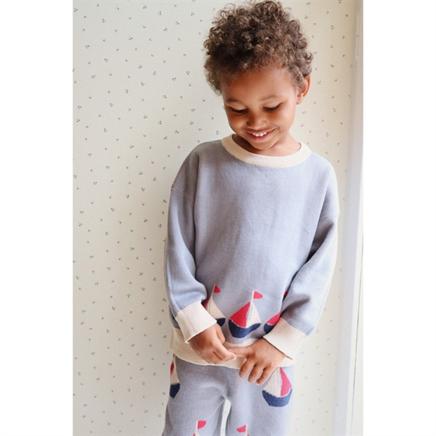 Konges Sløjd Sail Away Lapis Knit Blouse