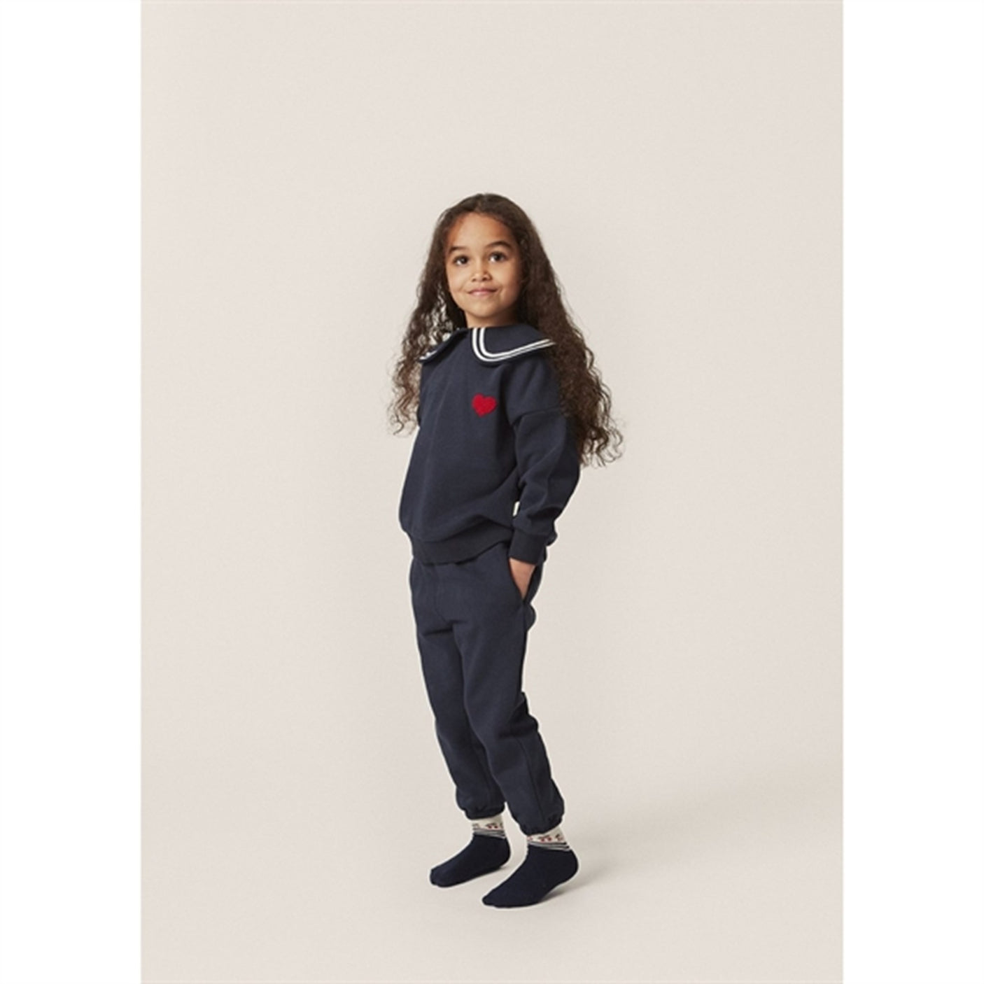 Konges Sløjd Total Eclipse Lou Betty Colar Sweatshirt