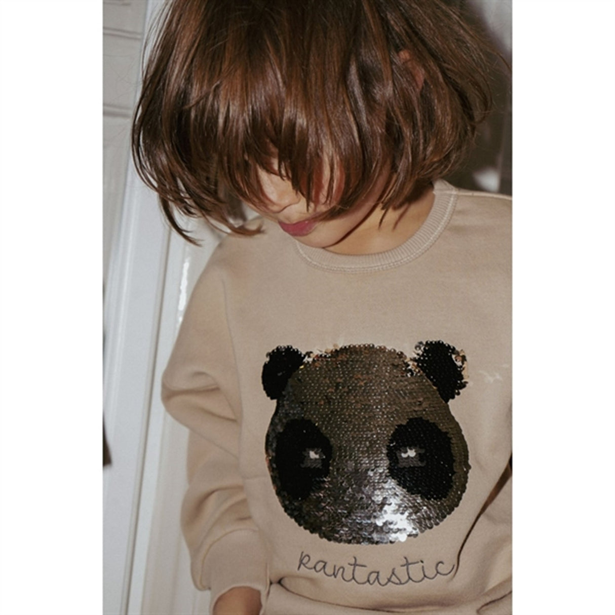 Konges Sløjd Oxford Tan Lou Sequin Sweatshirt