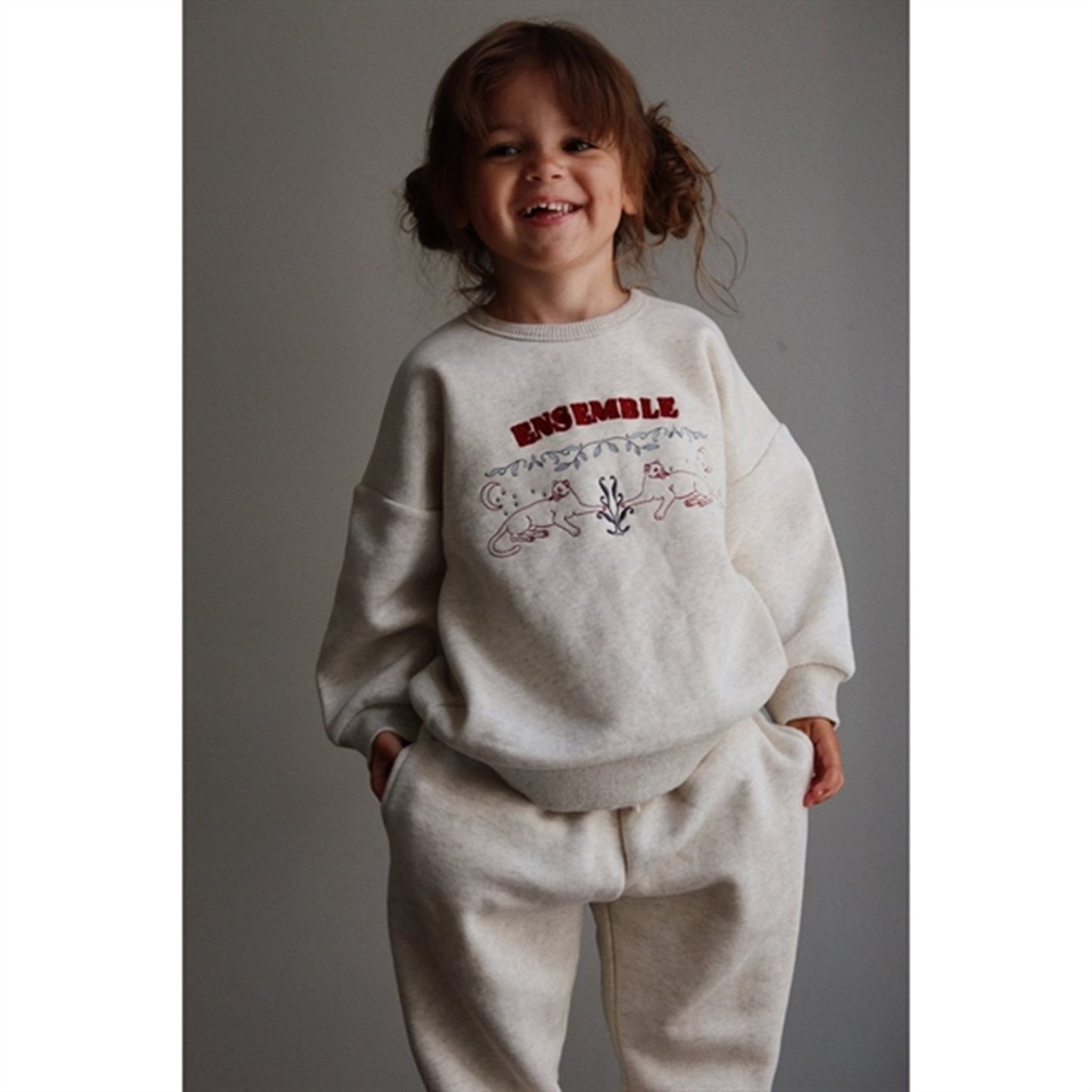 Konges Sløjd Grey Melange Lou Sweatpants