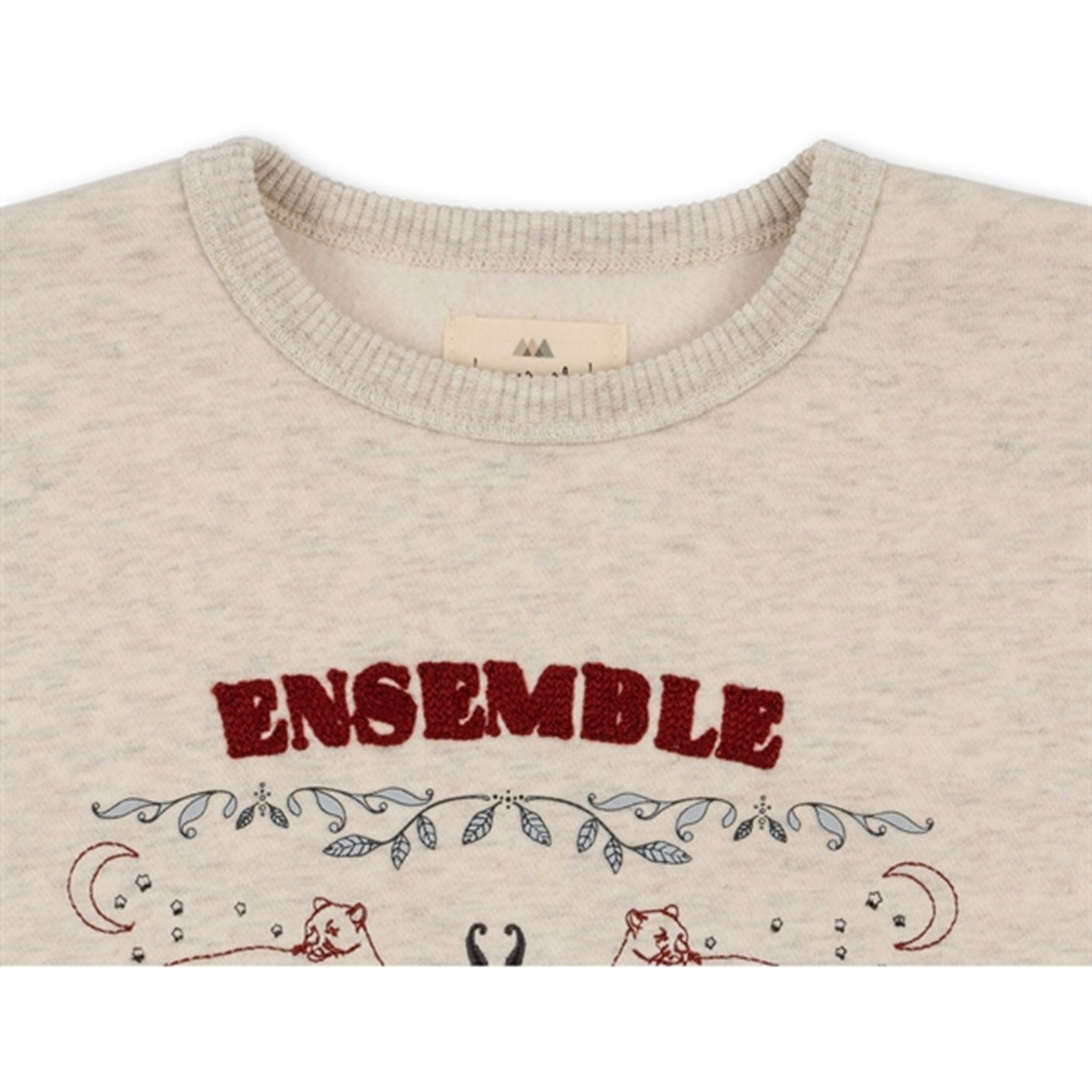 Konges Sløjd Grey Melange Lou Sweatshirt