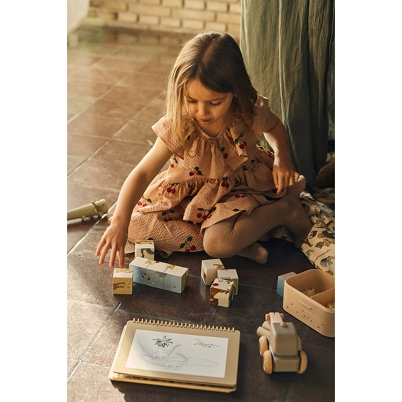 Konges Sløjd Ma Grande Cerise Blush Lunella Dress