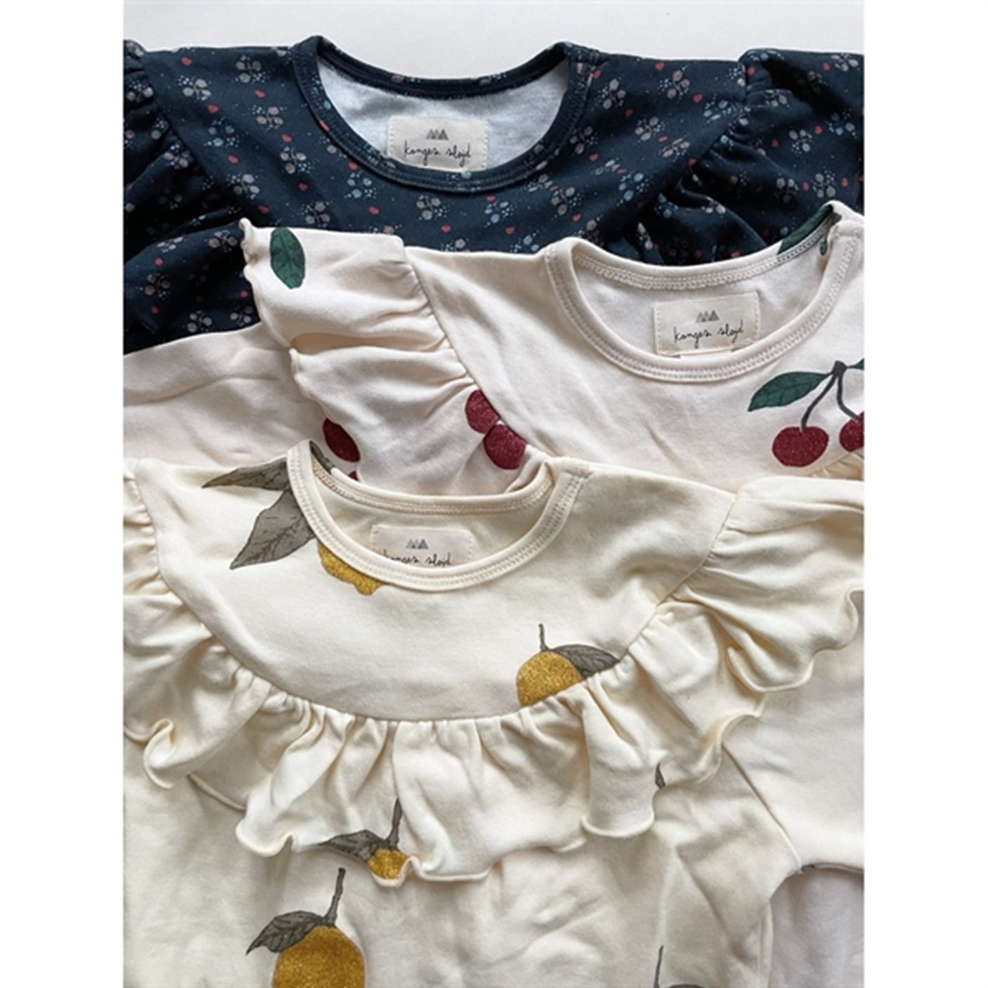 Konges Sløjd Mon Grand Lemon Glitter Malli Glitter Blouse