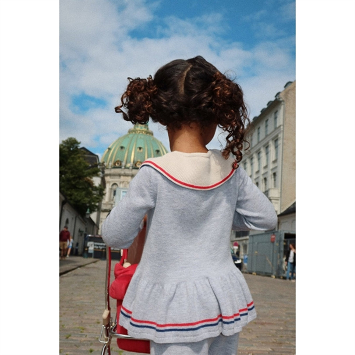 Konges Sløjd Heart Stripe Maxime Knit Collar Blouse