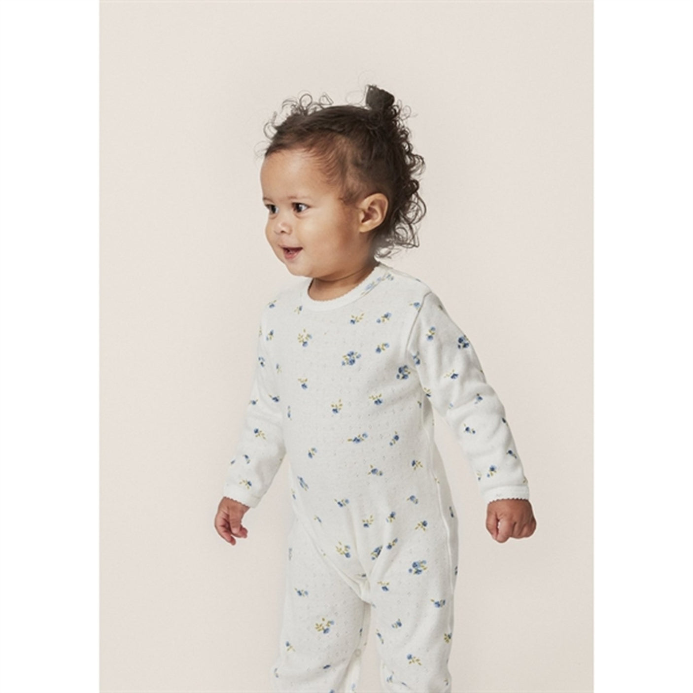 Konges Sløjd Bonderose Blue Minnie Onesie