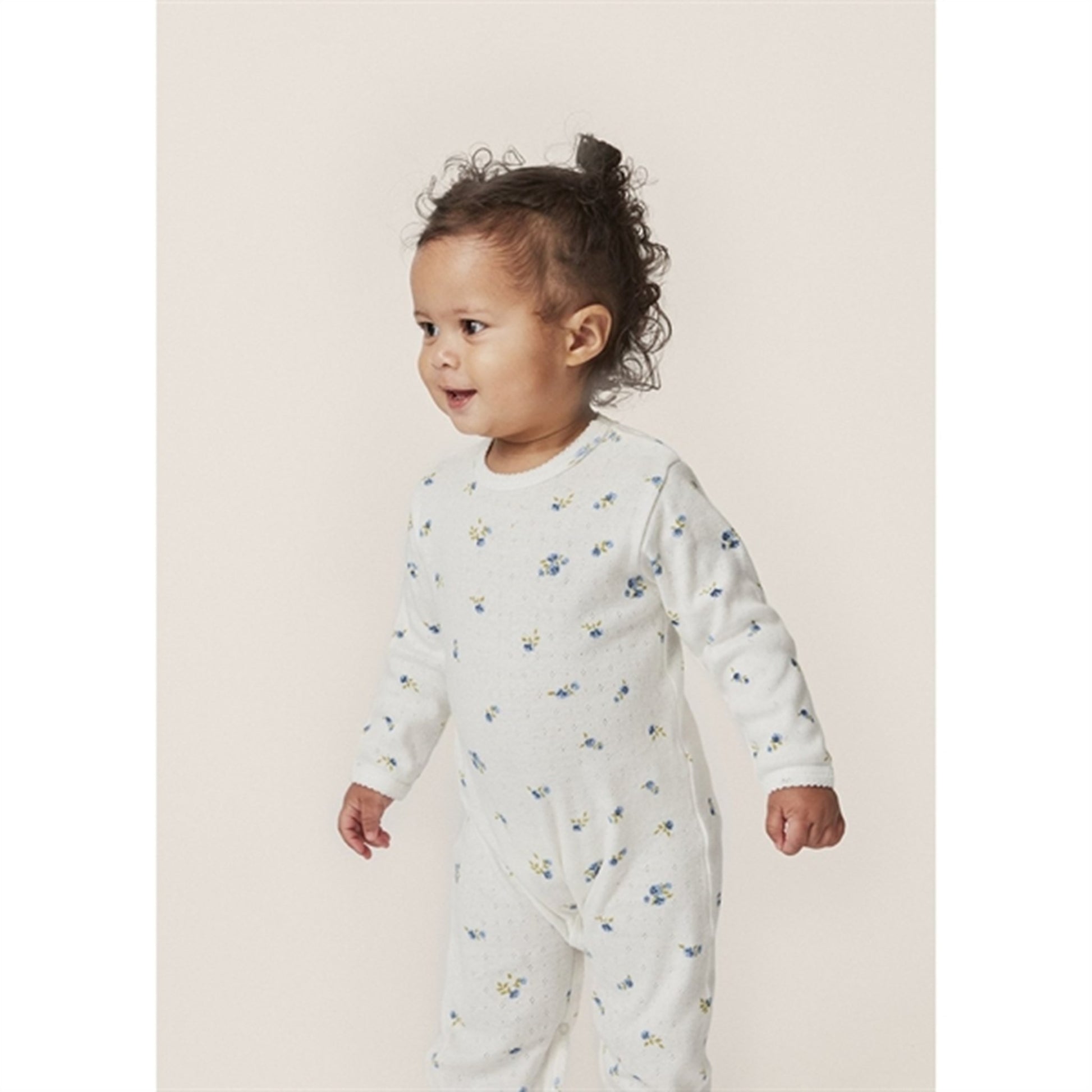 Konges Sløjd Bonderose Blue Minnie Onesie