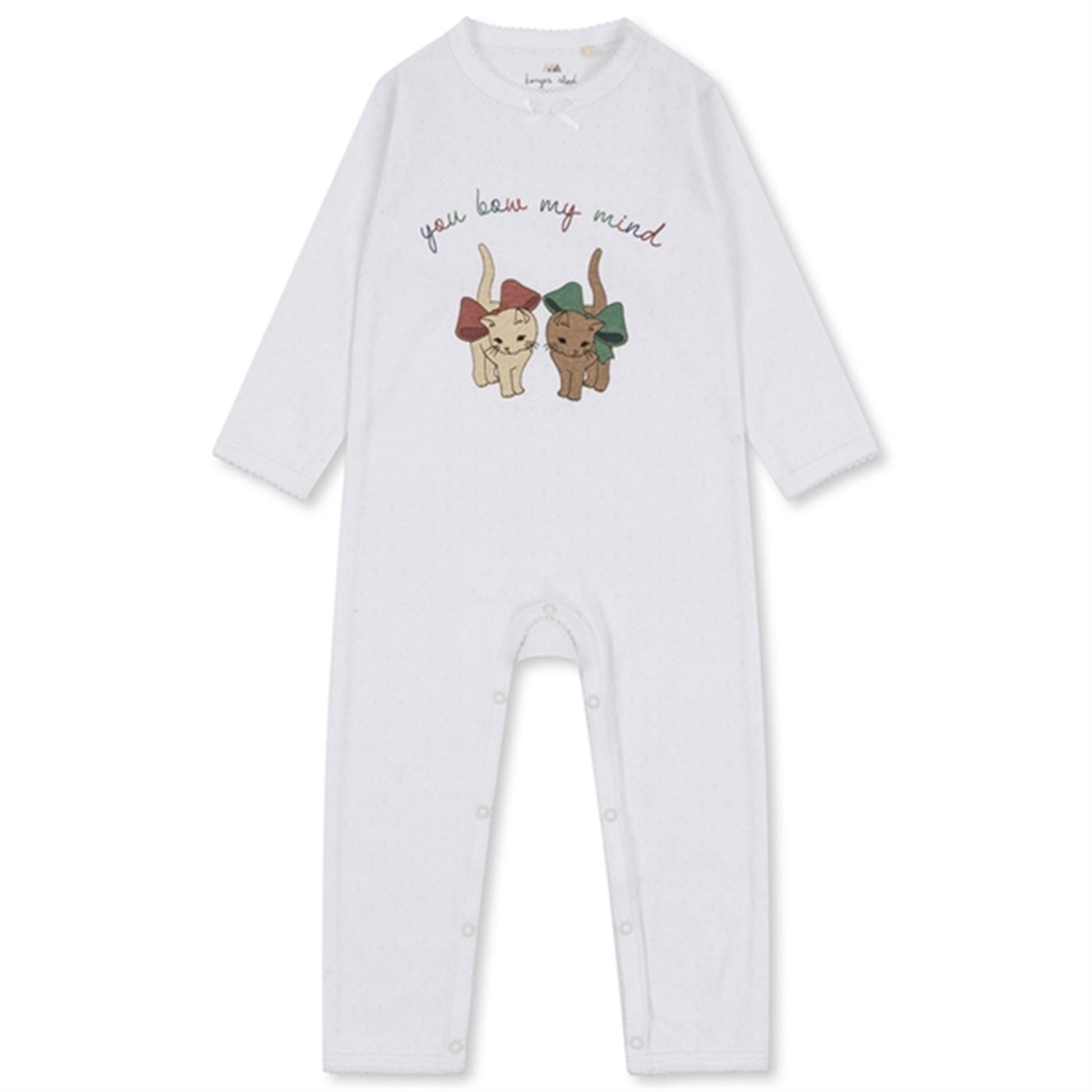 Konges Sløjd Bow Kitty Minnie Onesie