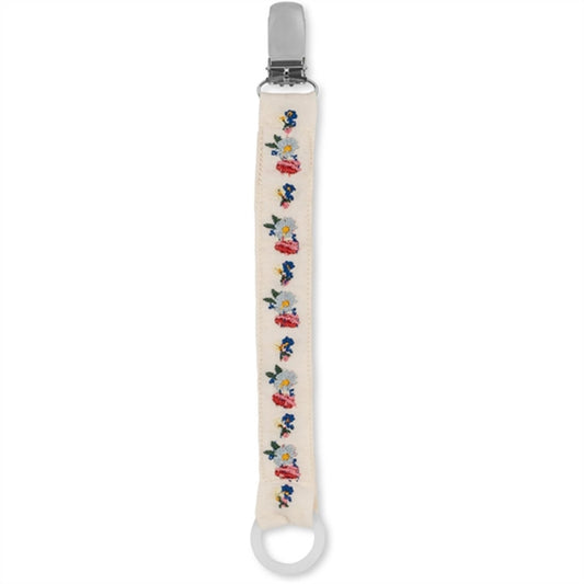 Konges Sløjd Blossom Blue Pacifier Strap Vintage