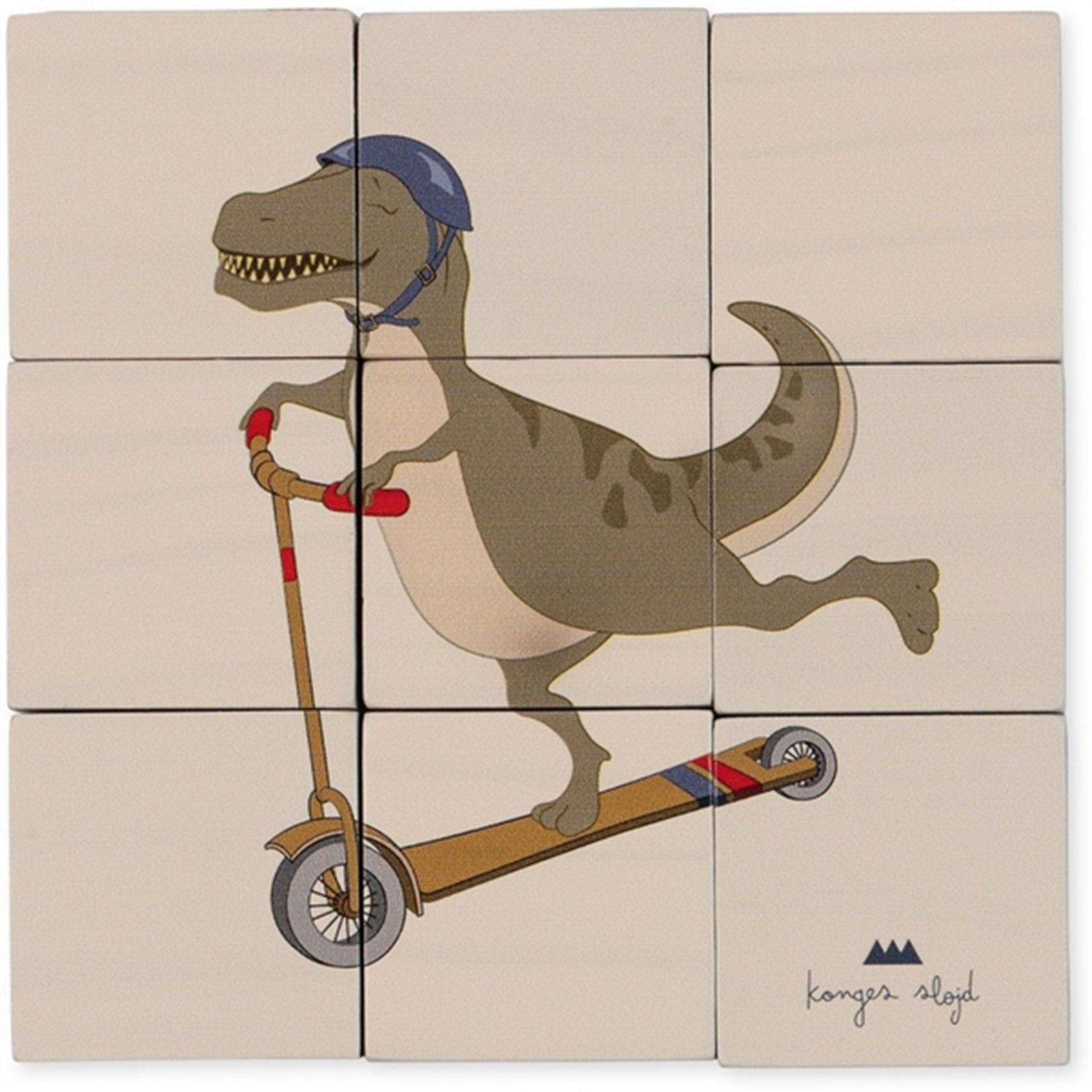 Konges Sløjd Multi Color Block Puzzle