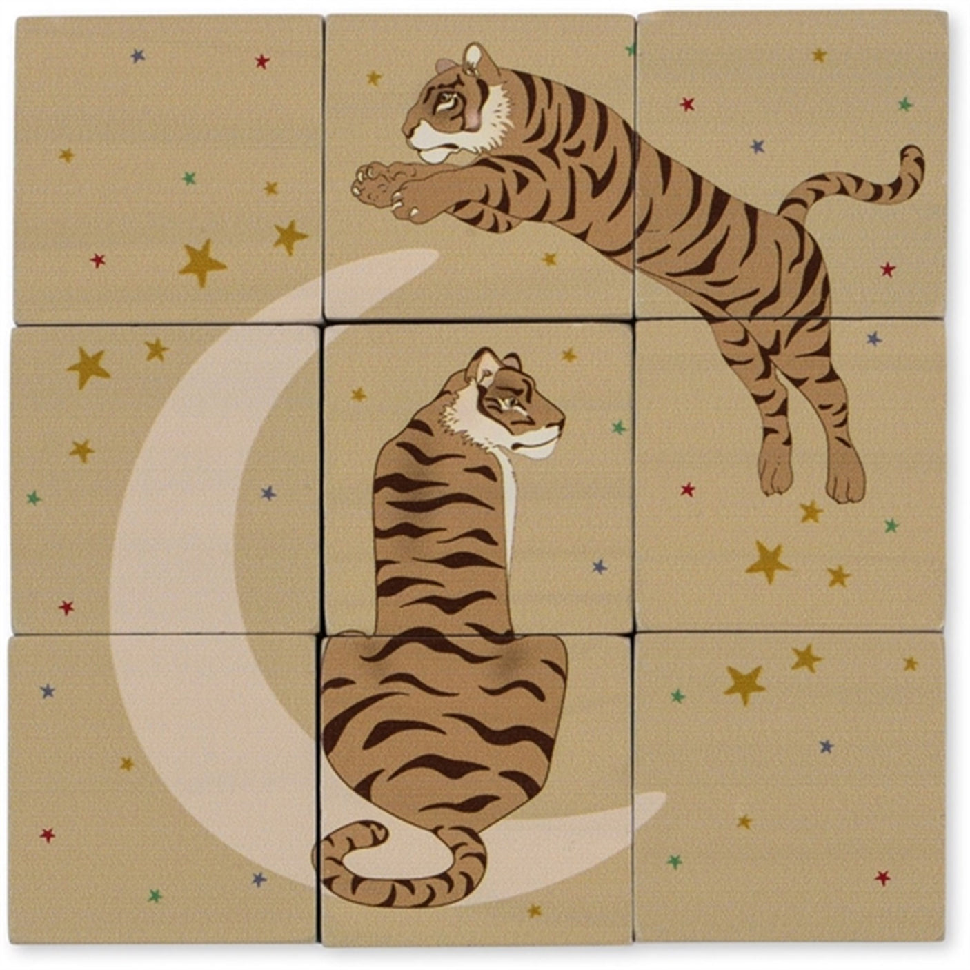 Konges Sløjd Multi Color Block Puzzle