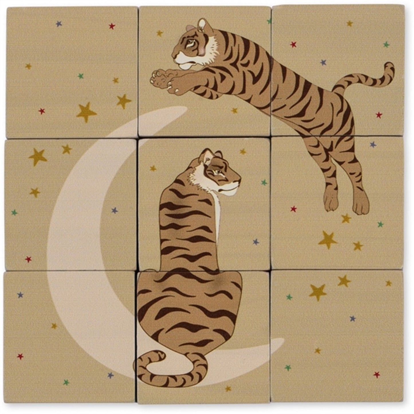 Konges Sløjd Multi Color Block Puzzle