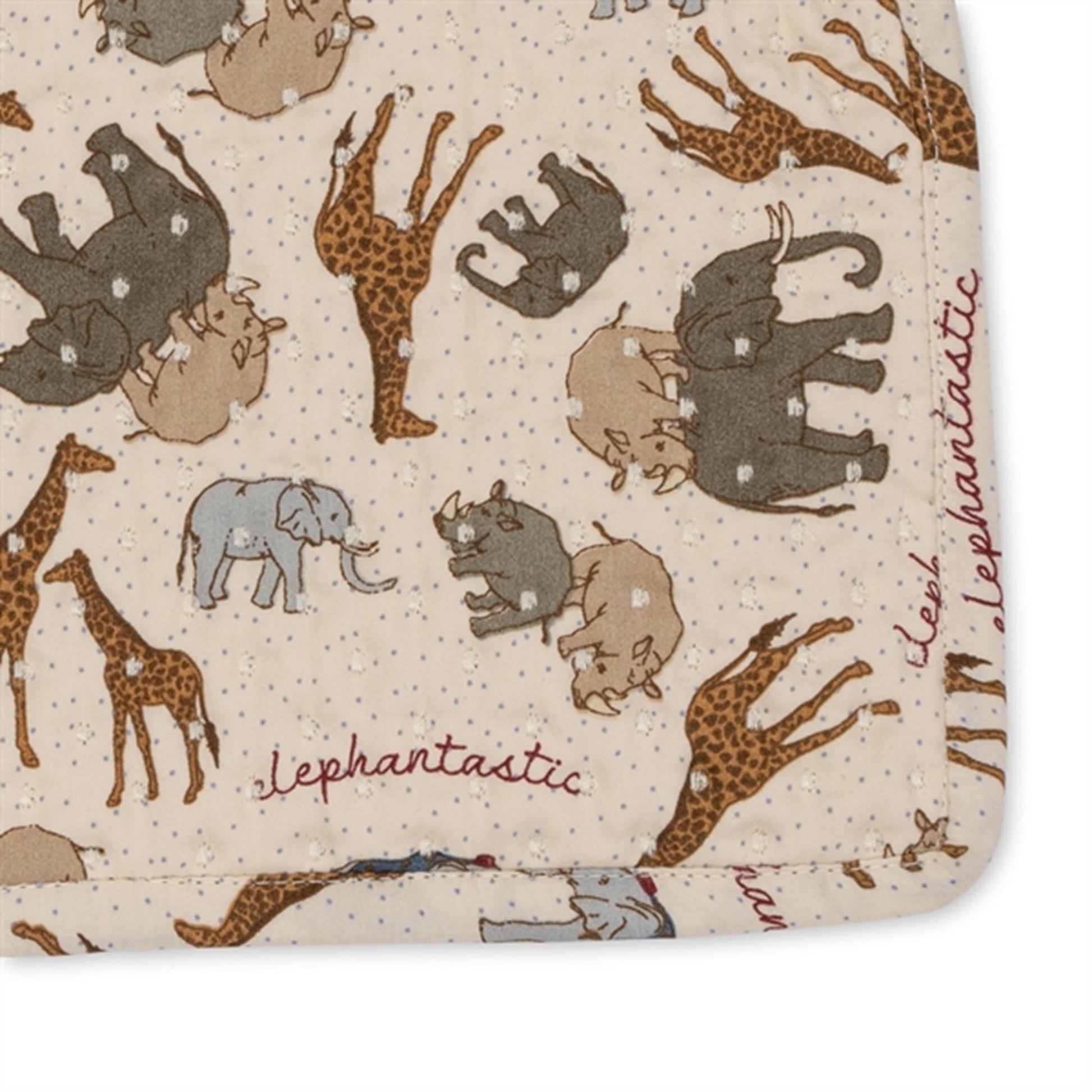 Konges Sløjd Elephantastic Quilted Bed Pocket