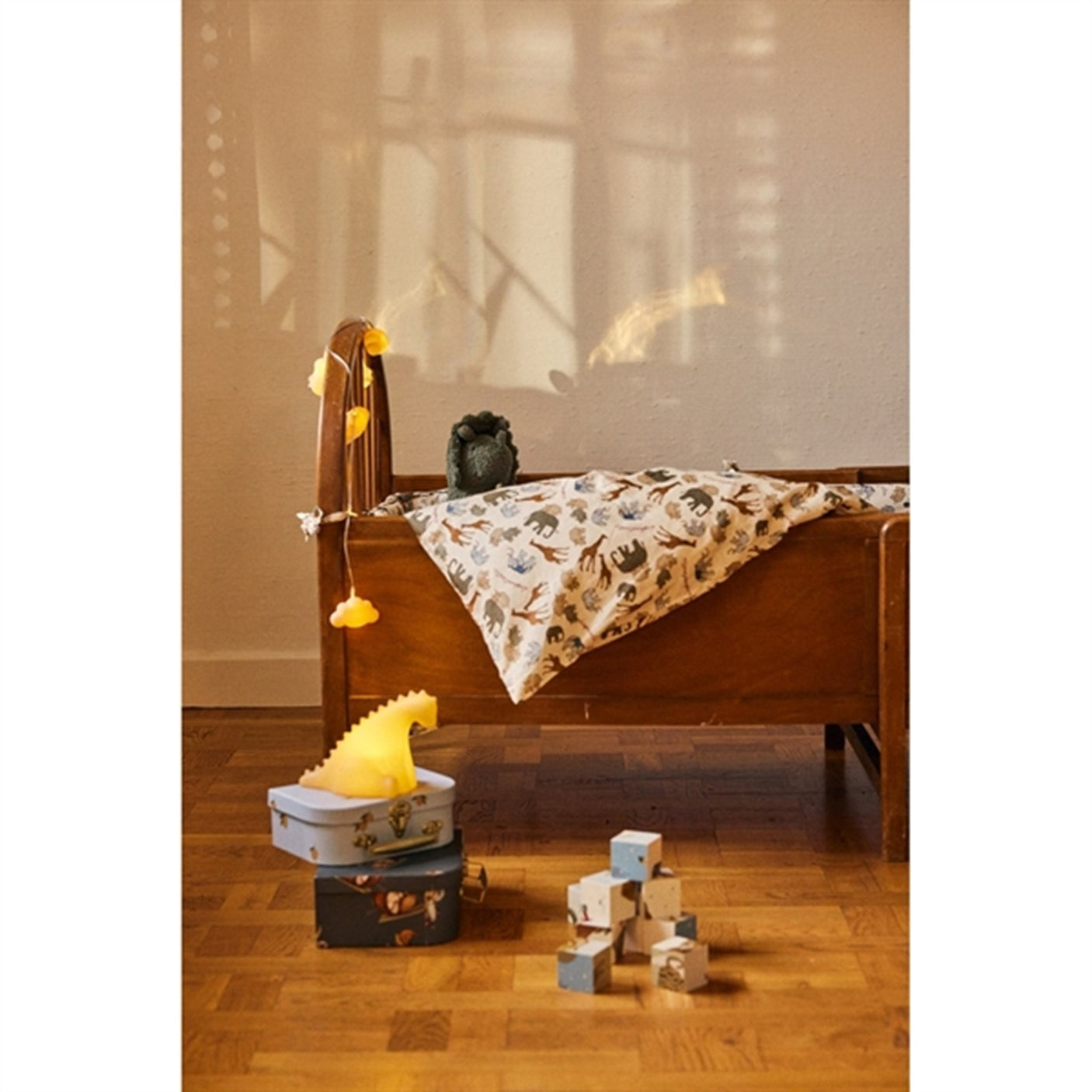 Konges Sløjd Shell/Blush Light Chain Bunny and Cloud