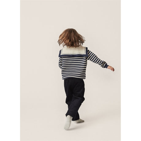 Konges Sløjd Blue Stripe Seala Knit Blouse