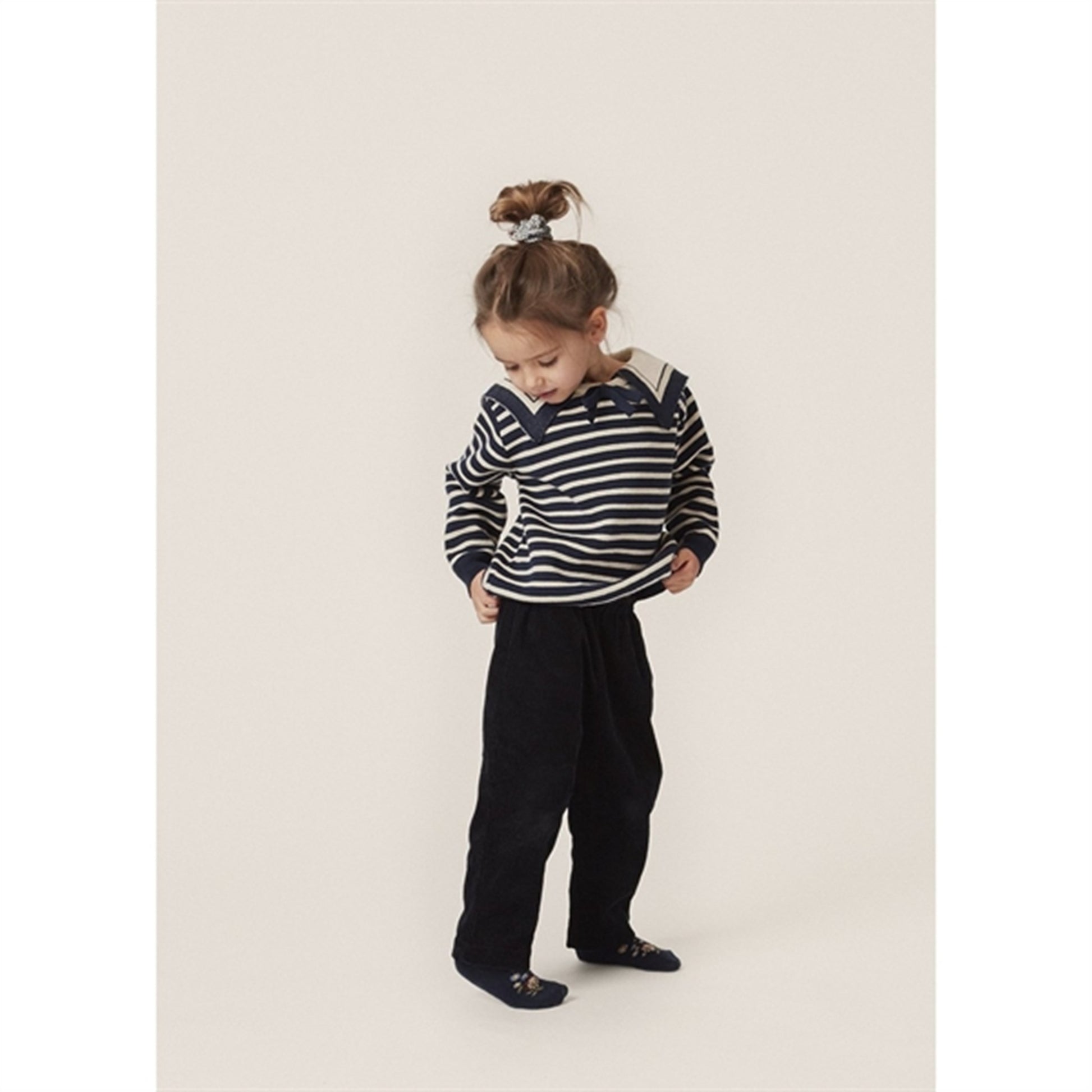 Konges Sløjd Blue Stripe Seala Knit Blouse