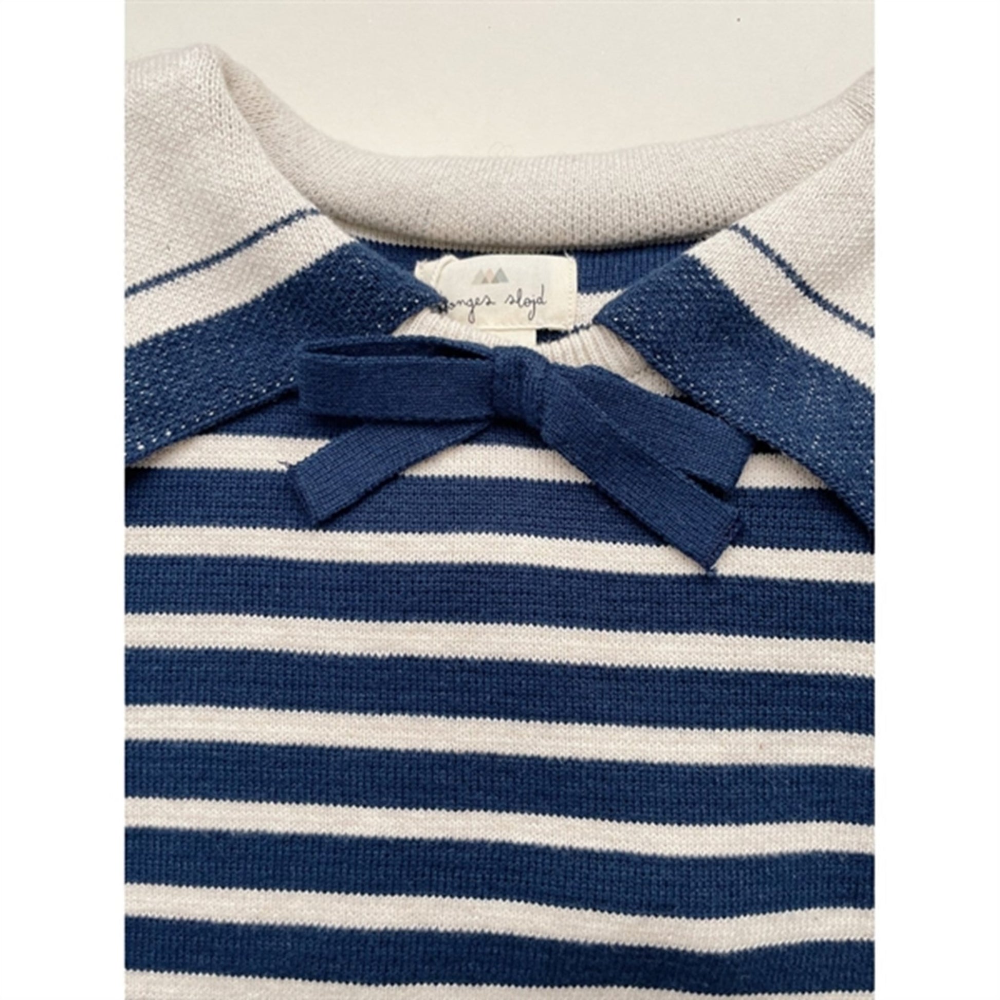 Konges Sløjd Blue Stripe Seala Knit Blouse