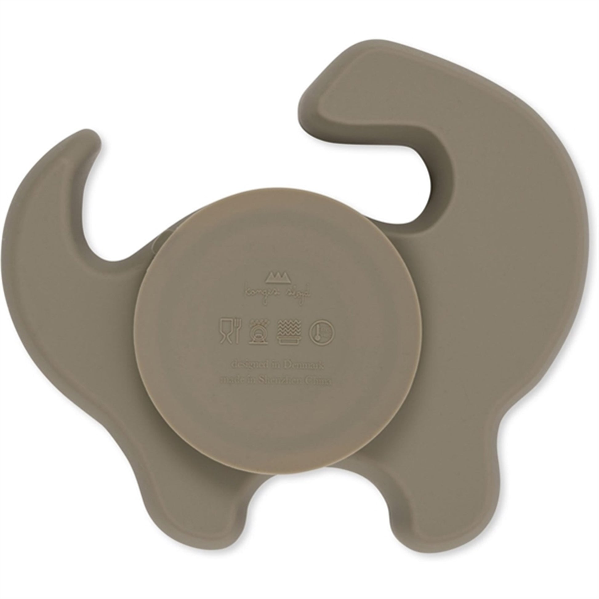 Konges Sløjd Stone Silicone Dino Bowl and Cup