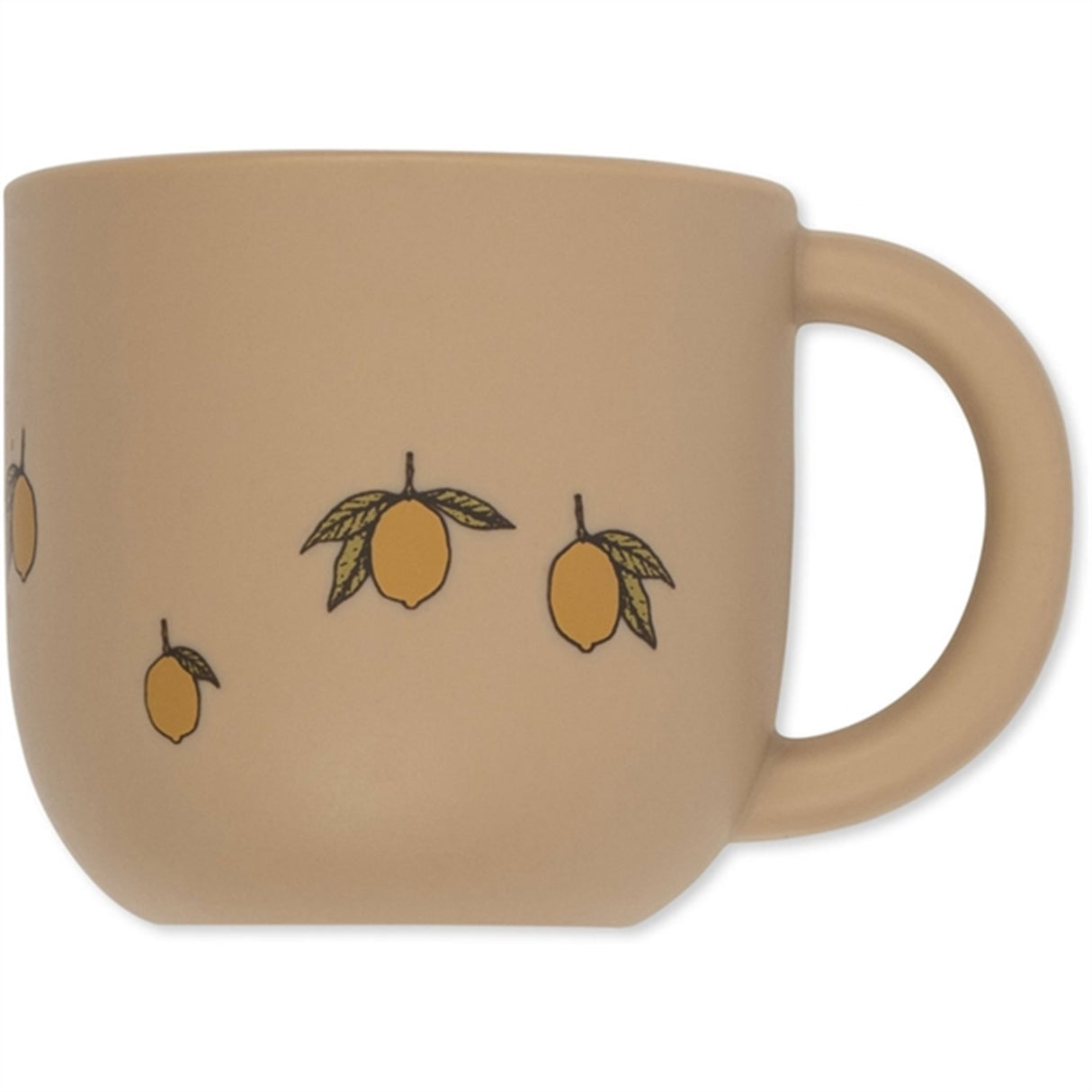 Konges Sløjd Warm Clay Silicone Lemon Bowl and Cup