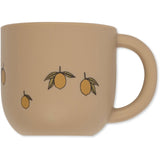 Konges Sløjd Warm Clay Silicone Lemon Bowl and Cup