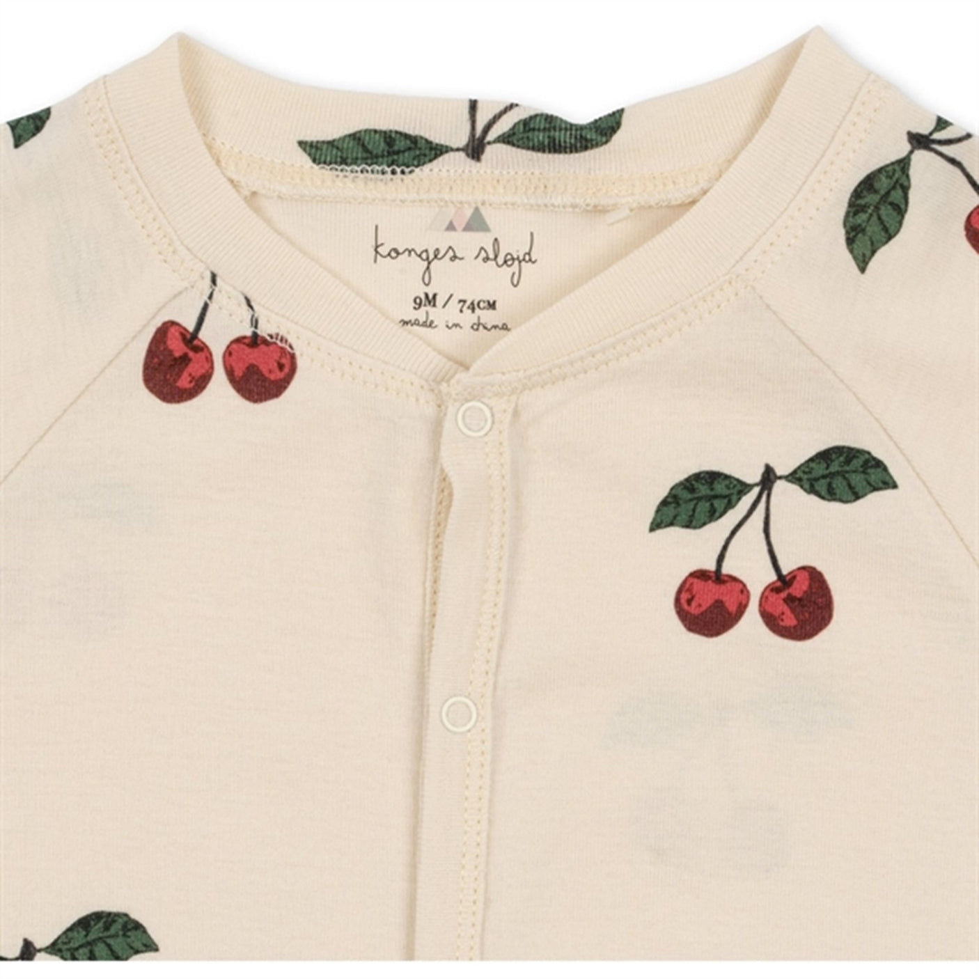 Konges Sløjd Ma Grande Cerise Sleepy Onesie