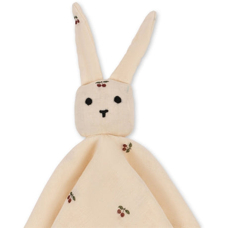 Konges Sløjd Cherry Sleepy Rabbit Cuddle Cloth