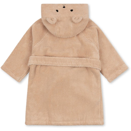 Konges Sløjd Smoke Gray Terry Bathrobe Animal
