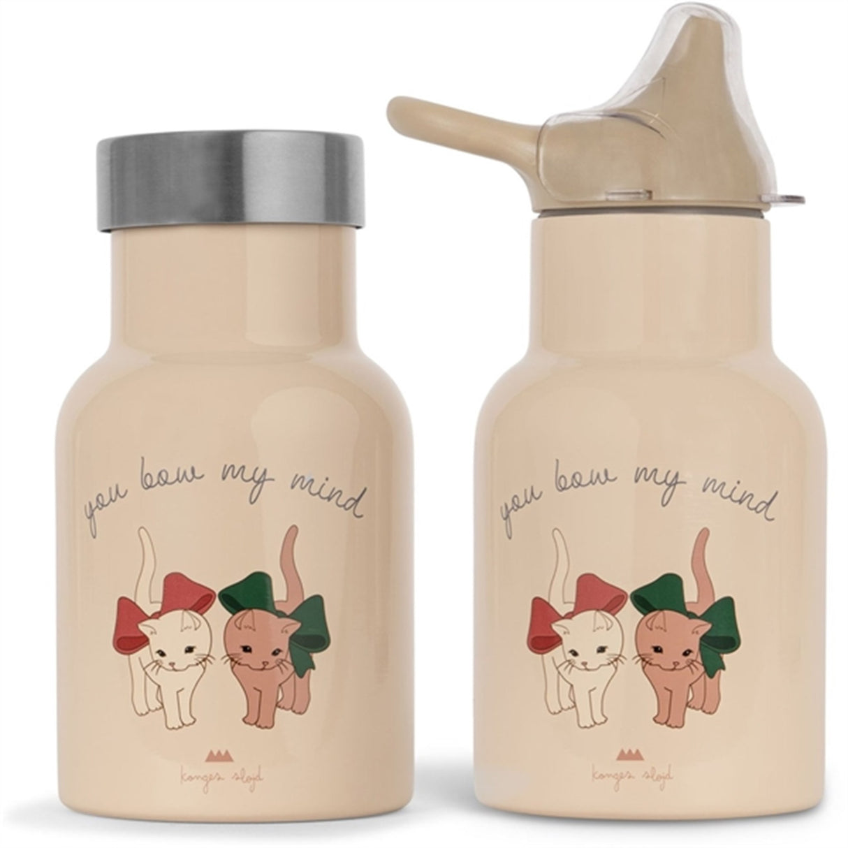 Konges Sløjd Thermo Bottle Petit Bow Kitty