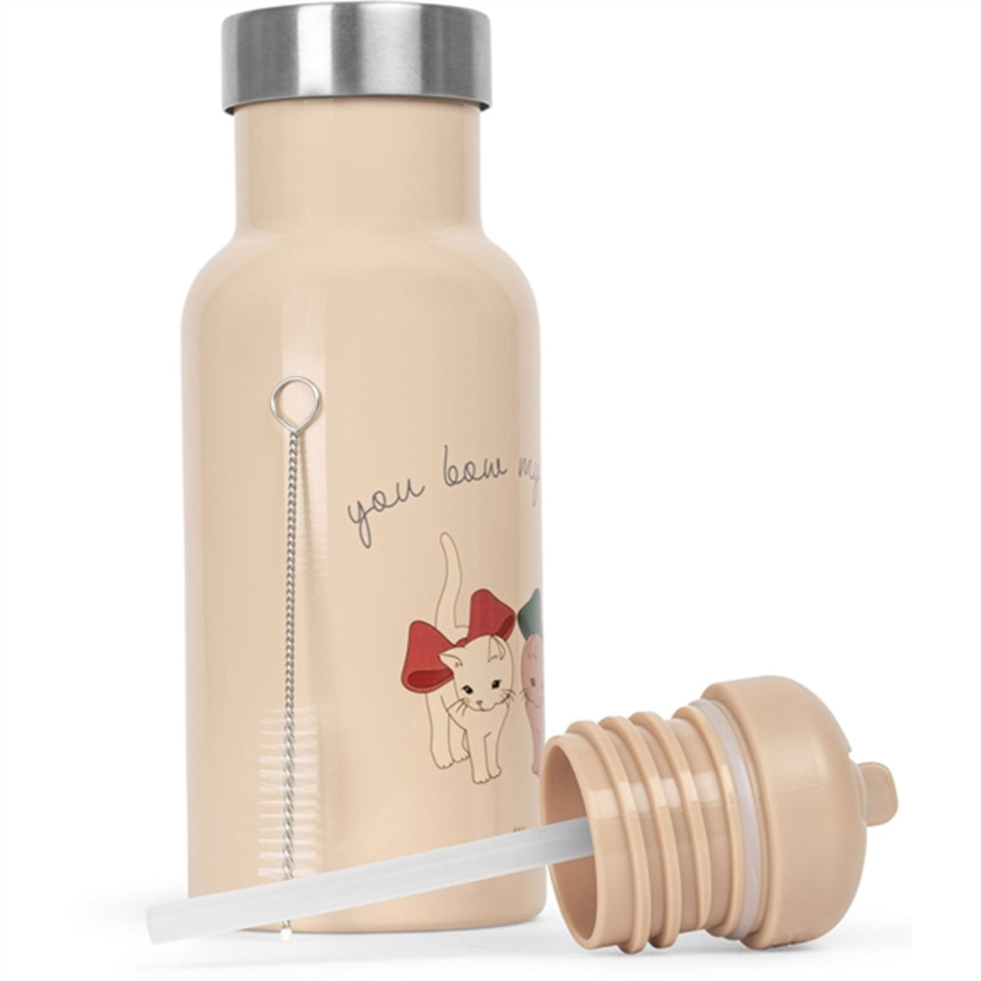 Konges Sløjd Thermo Bottle Bow Kitty
