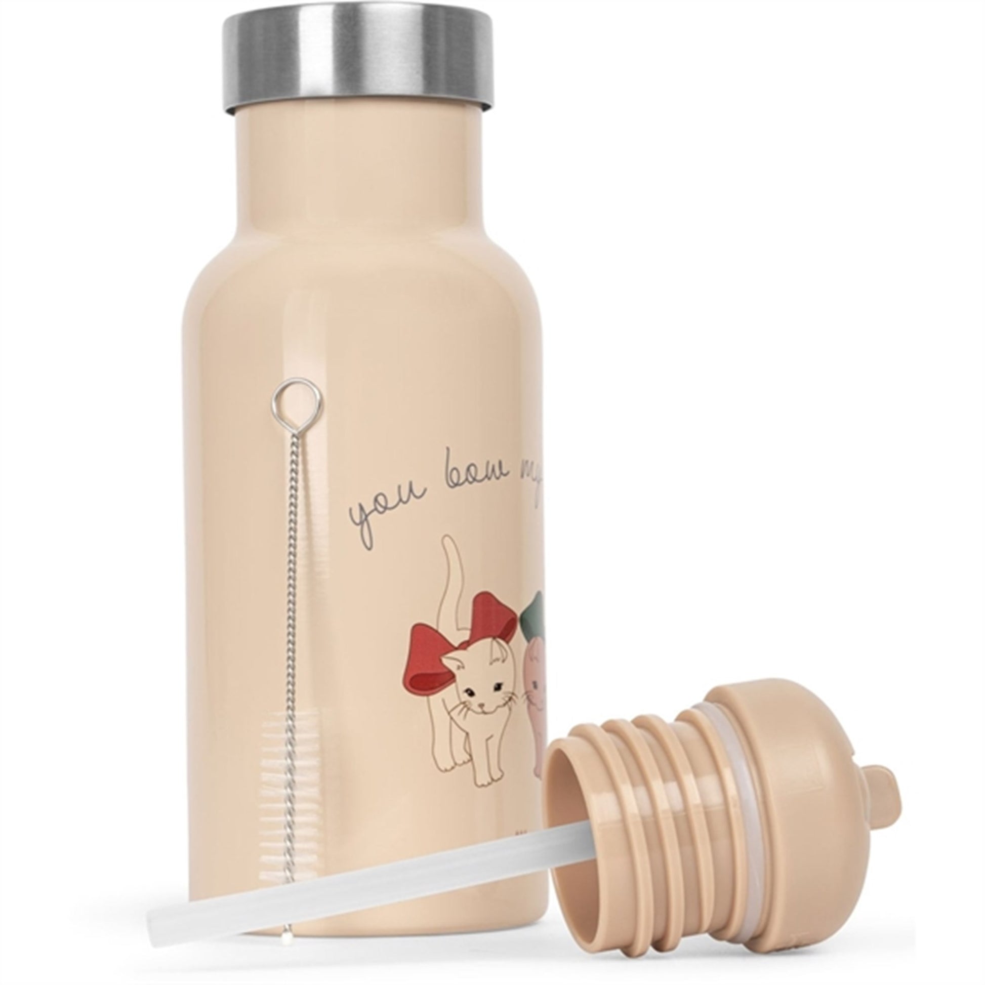 Konges Sløjd Thermo Bottle Bow Kitty