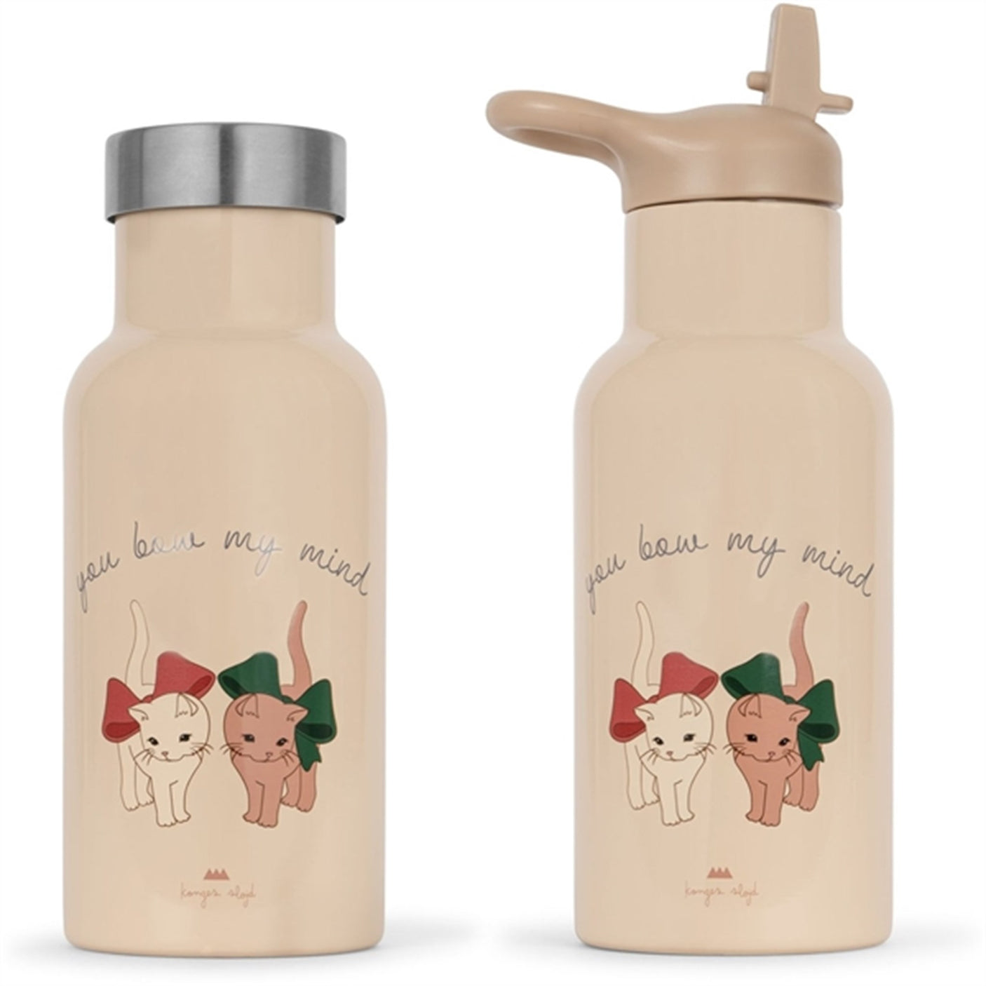 Konges Sløjd Thermo Bottle Bow Kitty