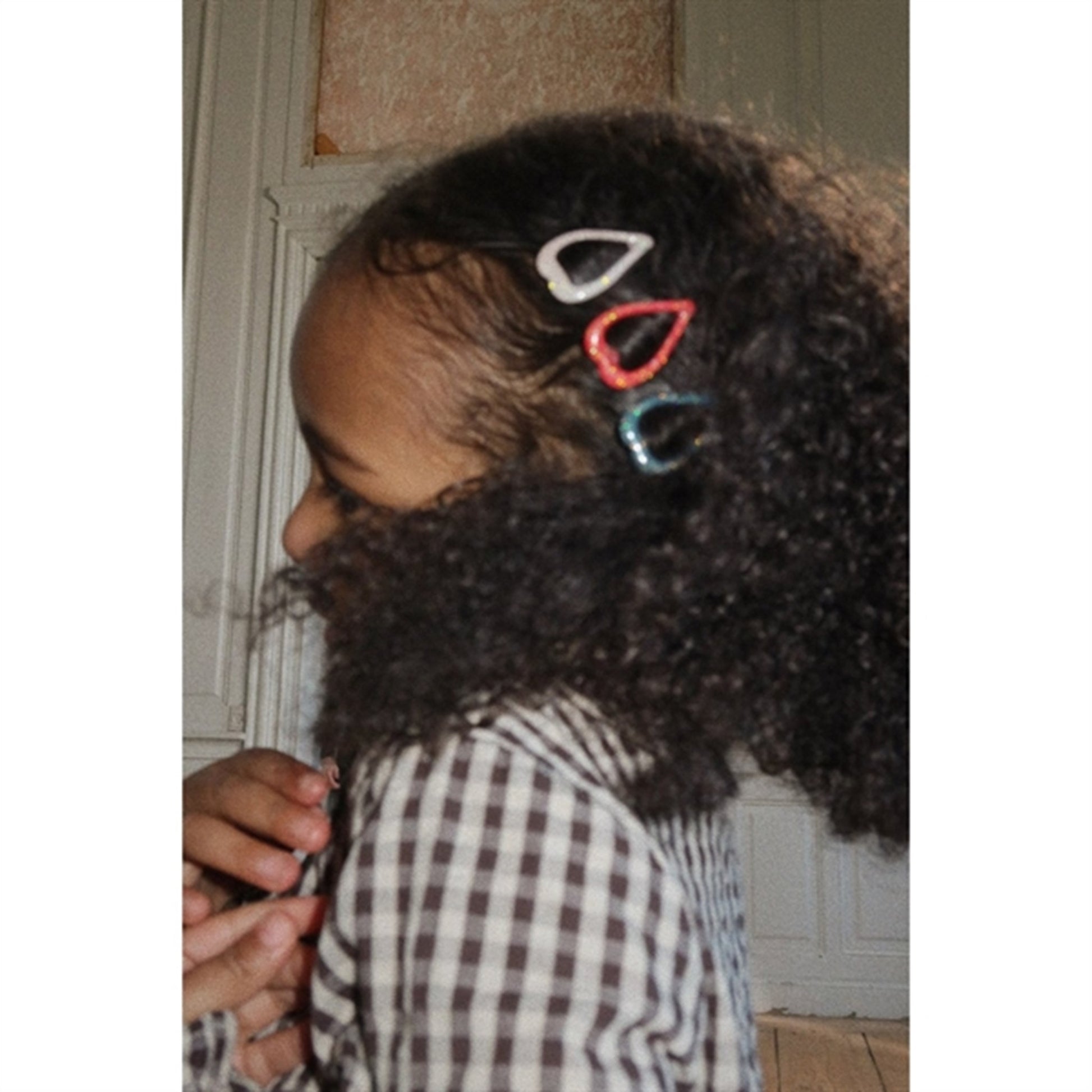 Konges Sløjd Hair Clips Junior Heart 10-pak Multi