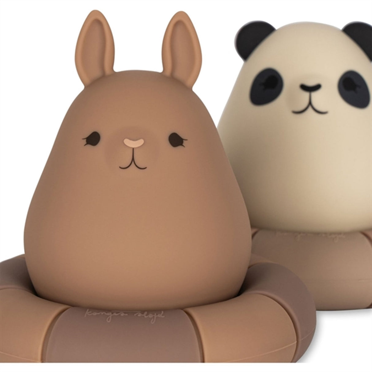 Konges Sløjd Silikone Bath Toys Swim Ring 2-Pak Blush Mix