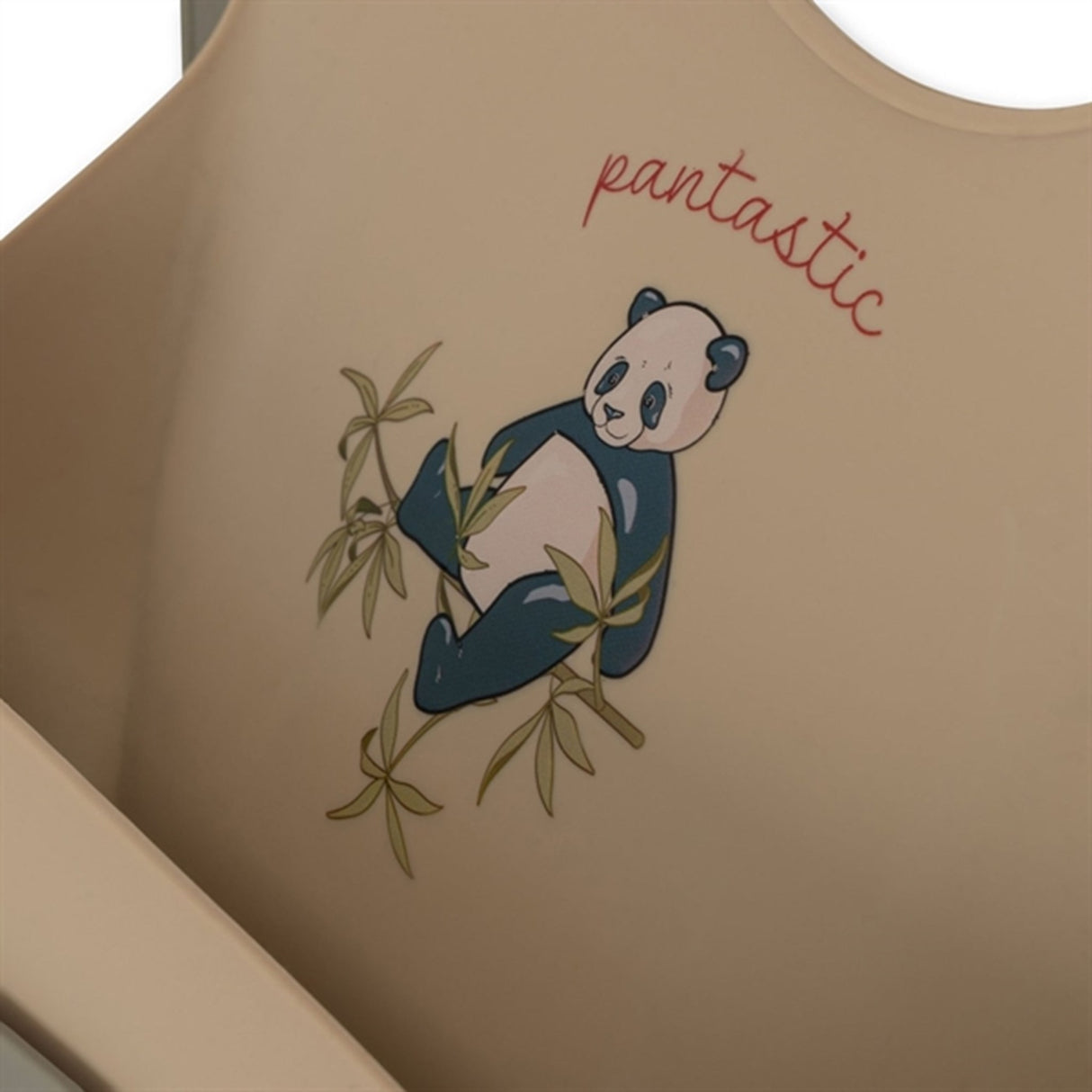 Konges Sløjd Silicone Bib 2-Pak Panda