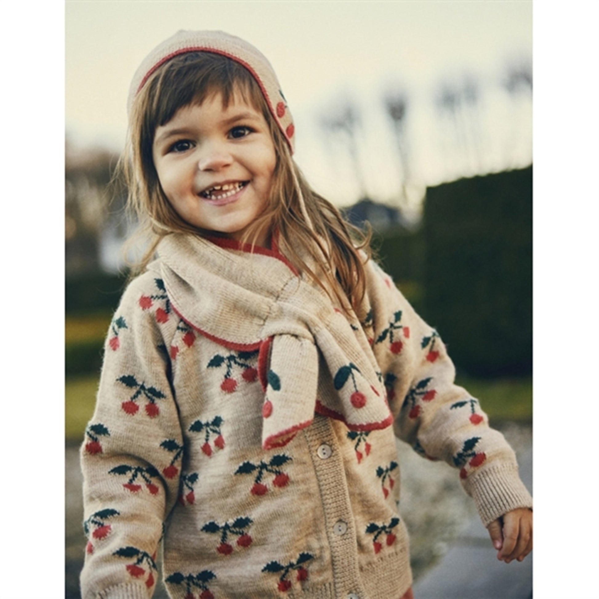 Konges Sløjd Beige Melange Sonja Knit Hat