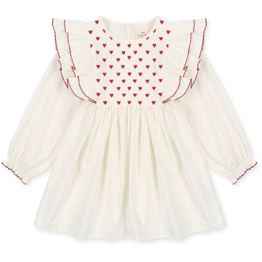 Konges Sløjd Optic White Coeur Dress