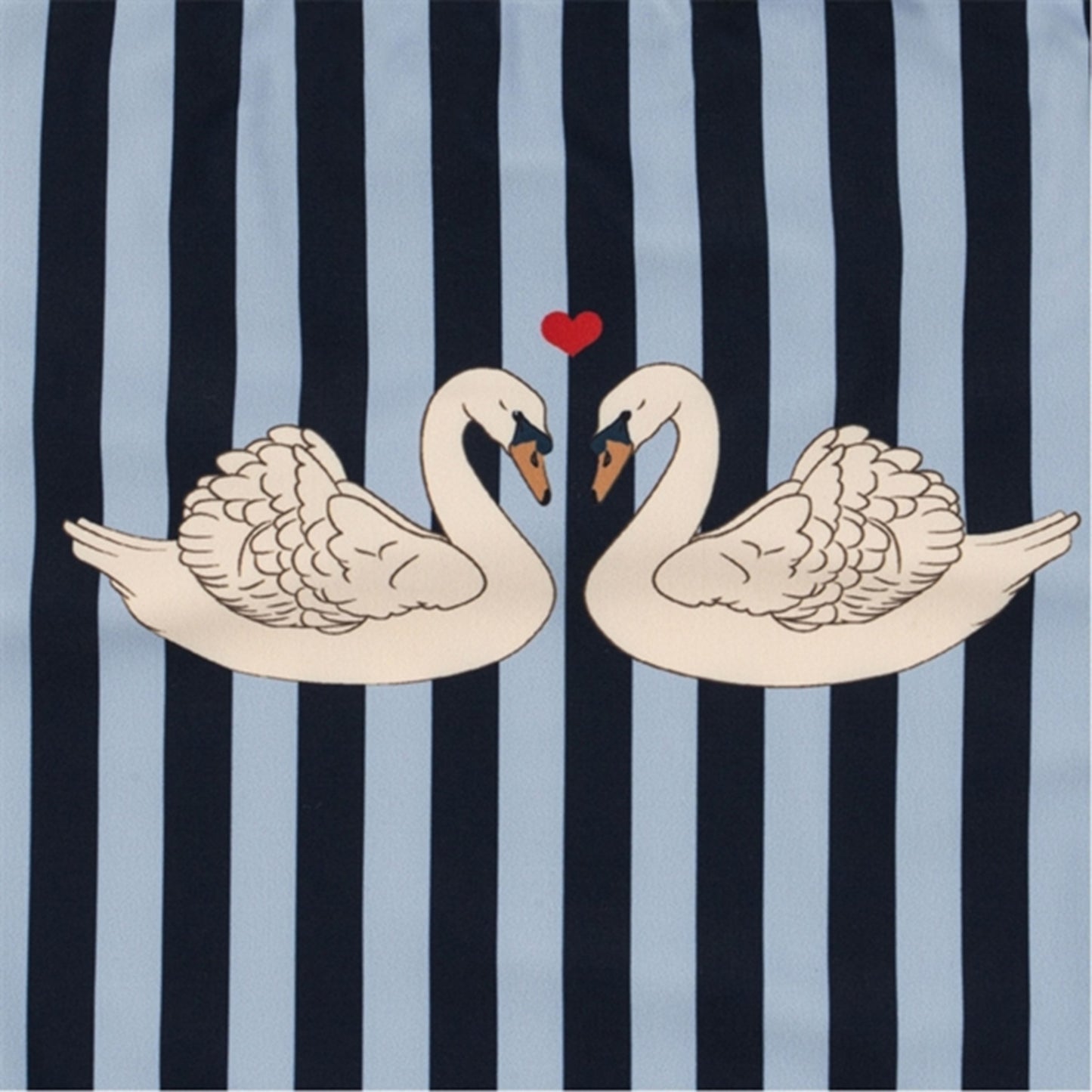 Konges Sløjd Navy Stripe Dea Frill Swimsuit