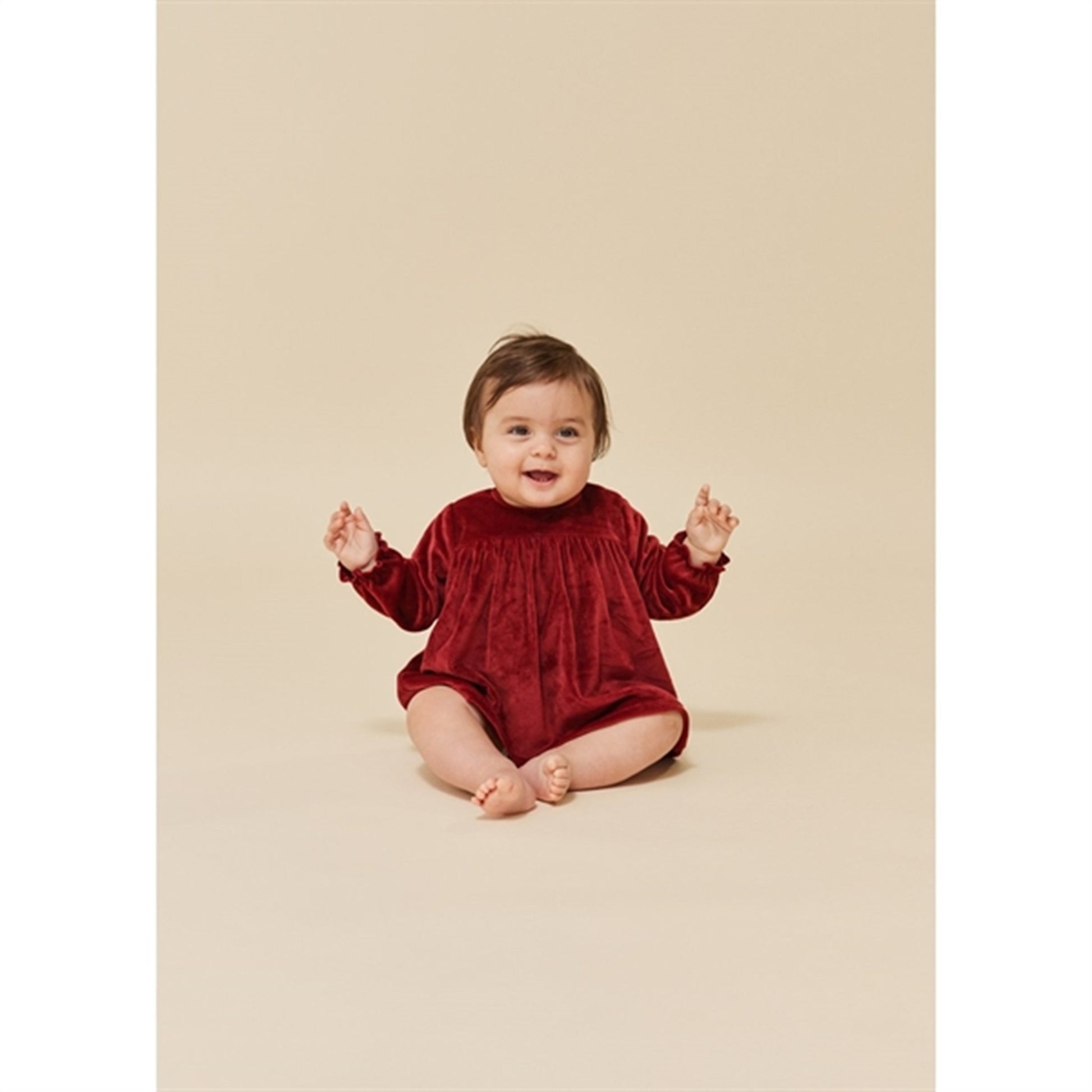 Konges Sløjd Jolly Red Jingle Romper Dress