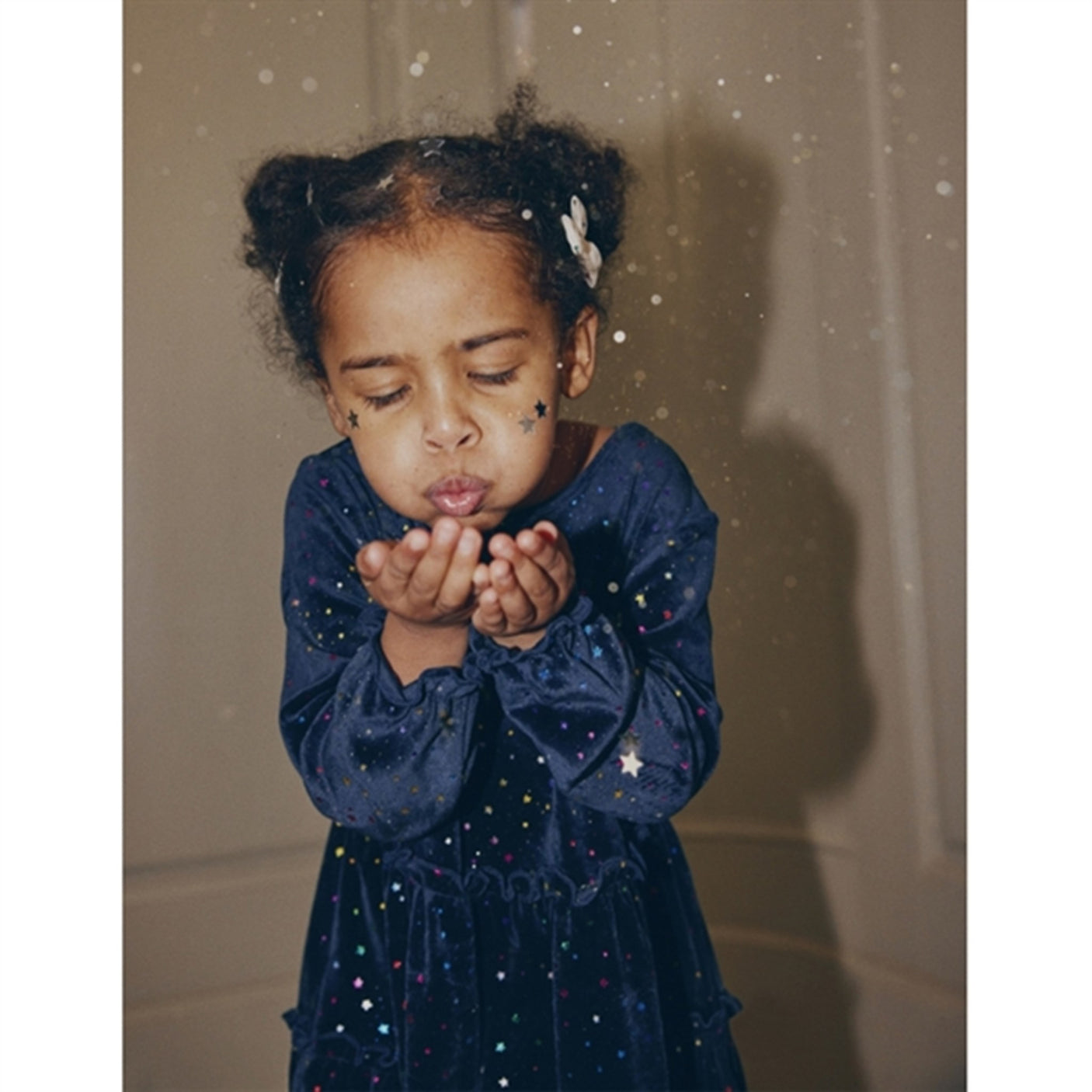 Konges Sløjd Etoile Multi Sparkle Jingle Glitter Dress