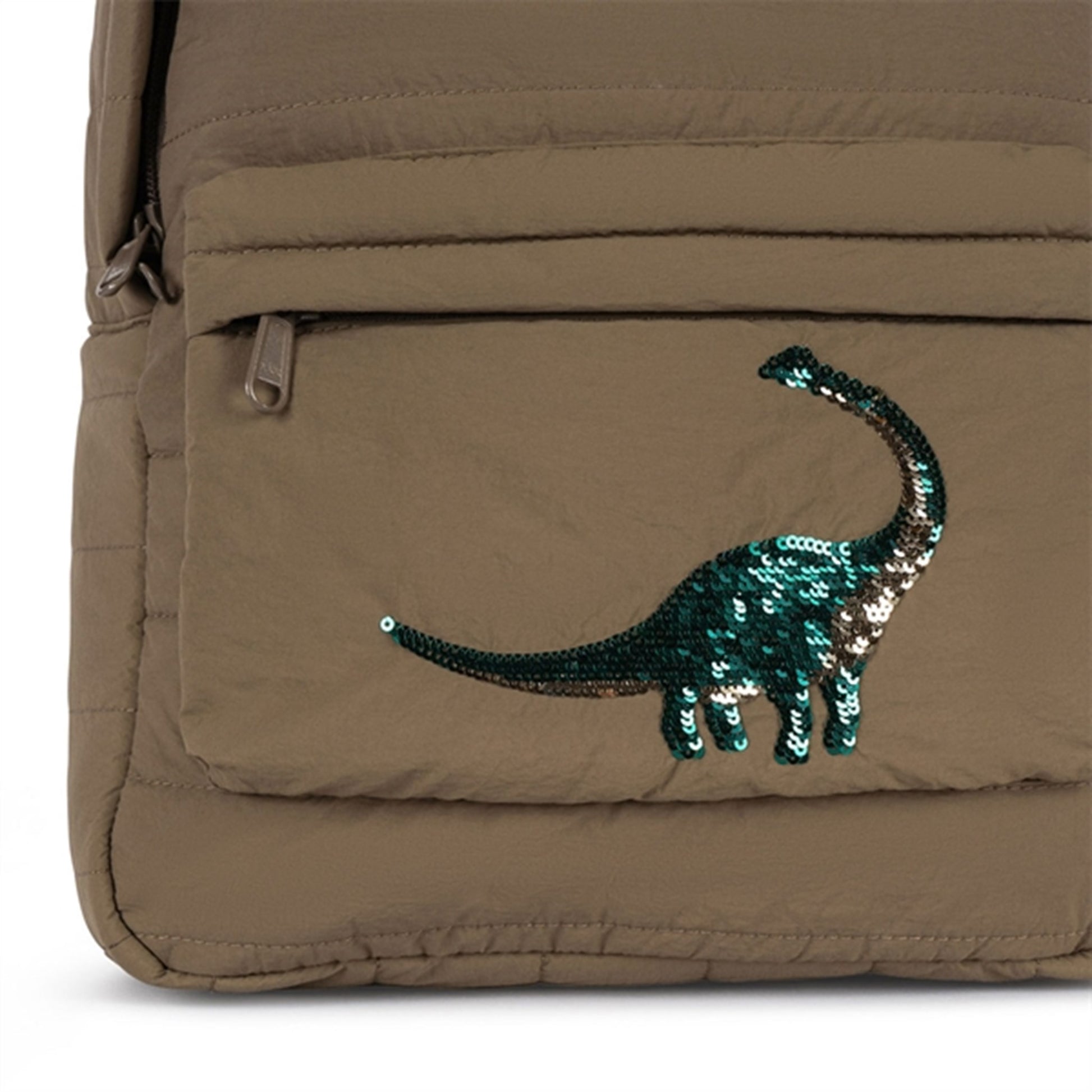 Konges Sløjd Juno Quilted Sequin Bacpack Midi Dino