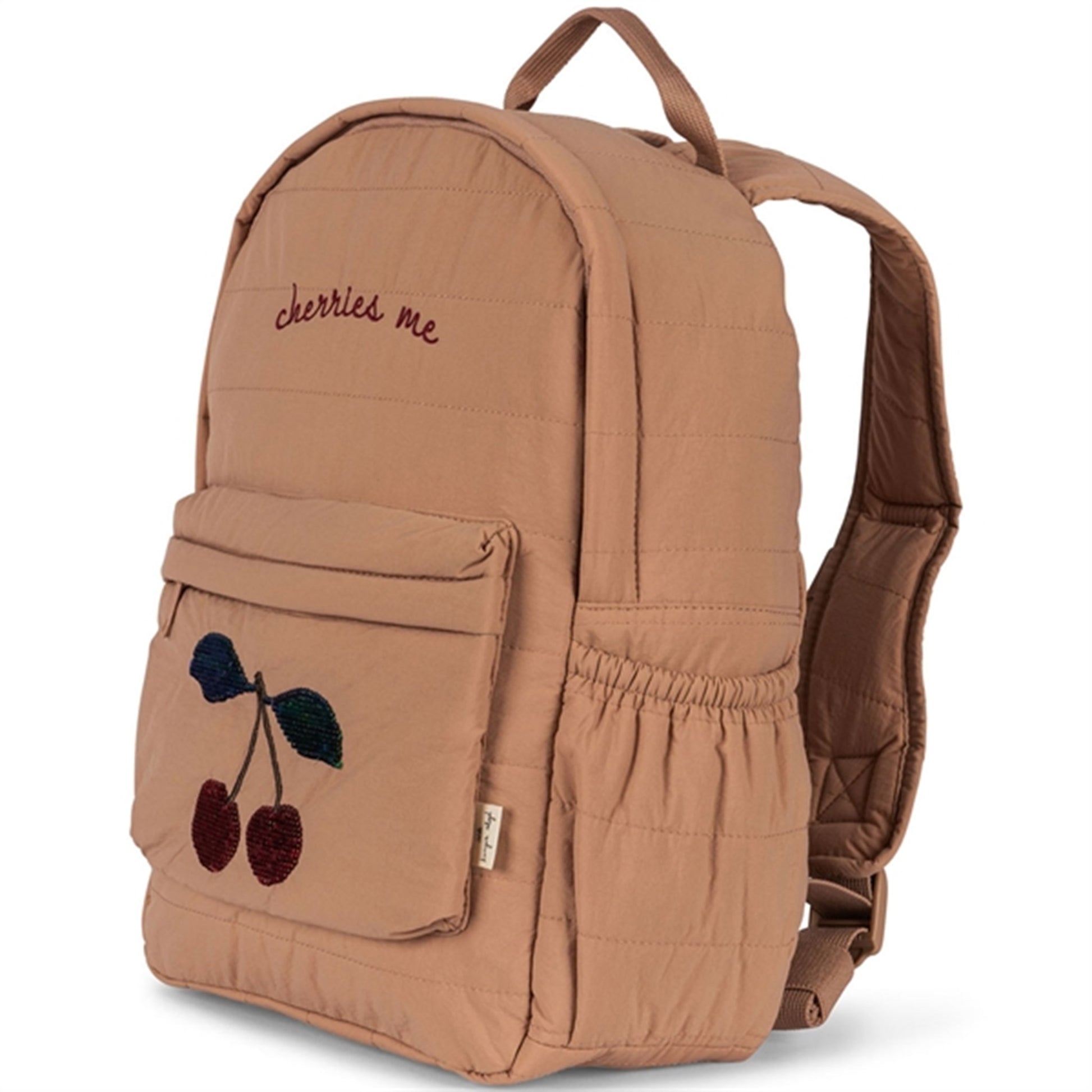 Konges Sløjd Juno Quilted Sequin Backpack Midi Cherry