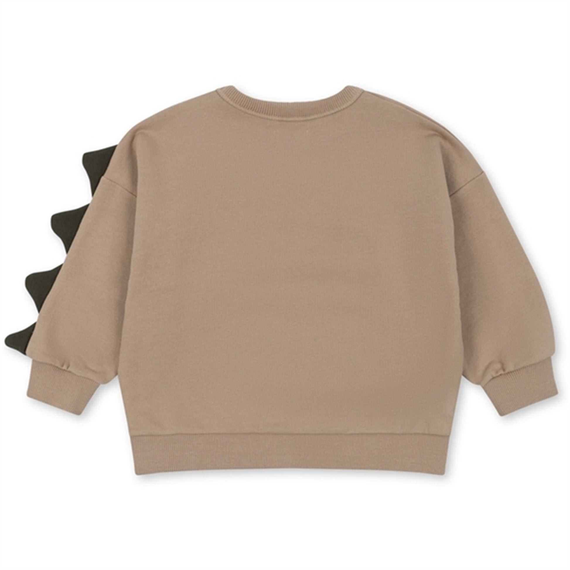 Konges Sløjd Oxford Tan Lou Animal Spike Dino Sweatshirt