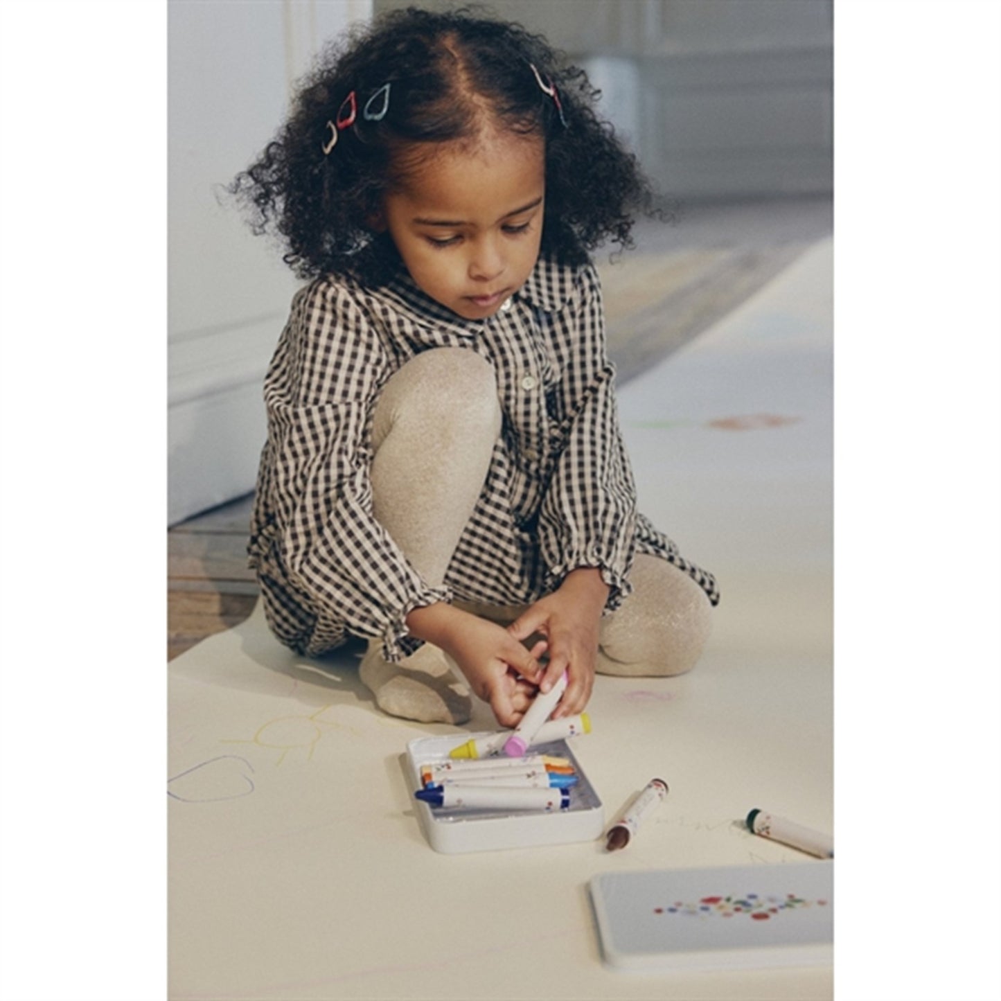 Konges Sløjd Java Check Navida Collar Dress