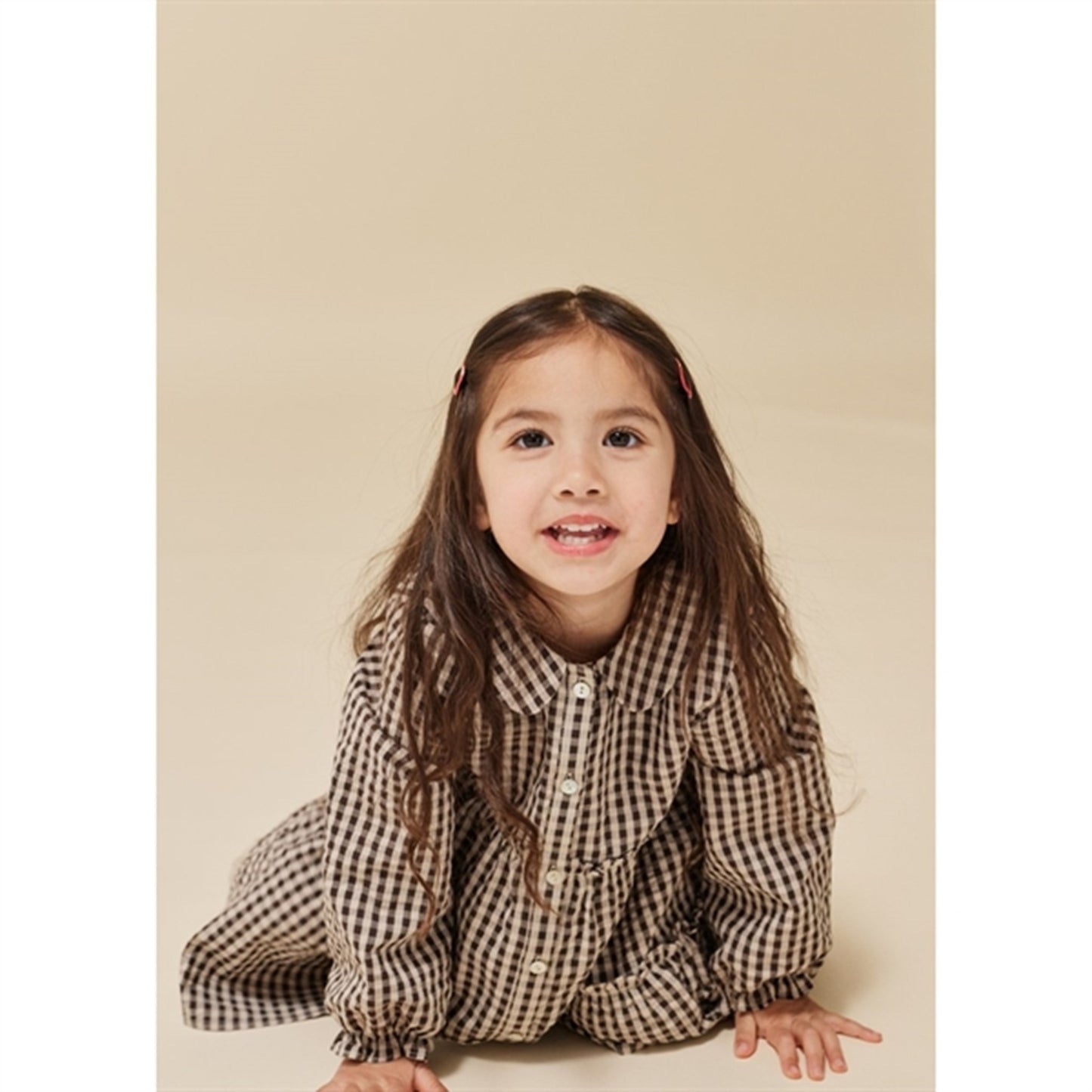 Konges Sløjd Java Check Navida Collar Dress