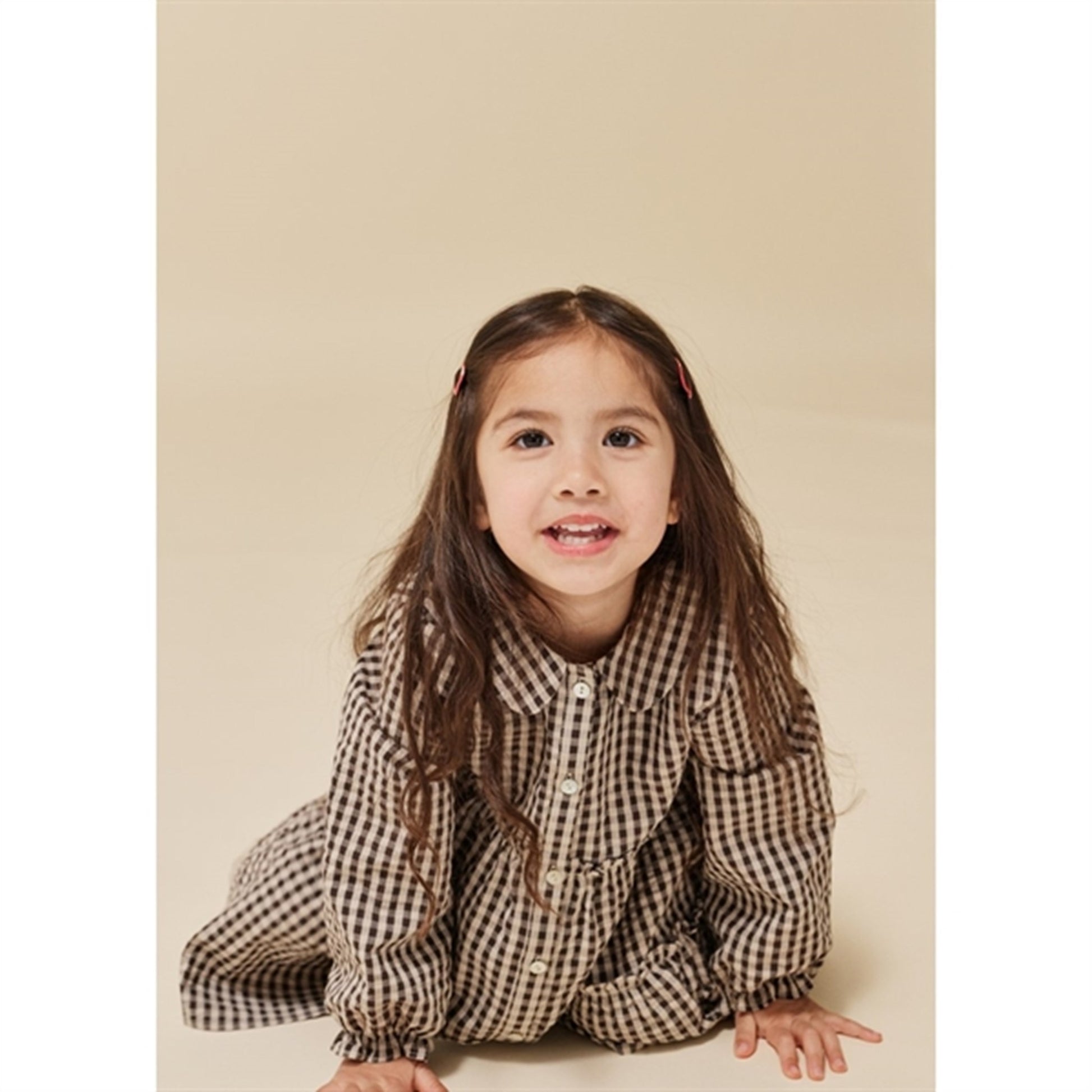 Konges Sløjd Java Check Navida Collar Dress