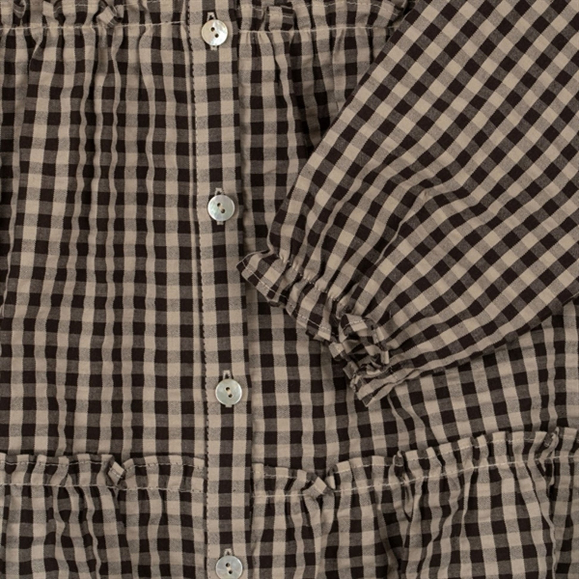 Konges Sløjd Java Check Navida Collar Dress