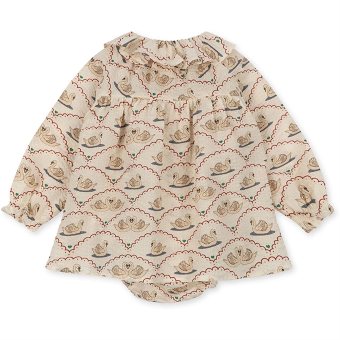 Konges Sløjd Swan Noel Romper