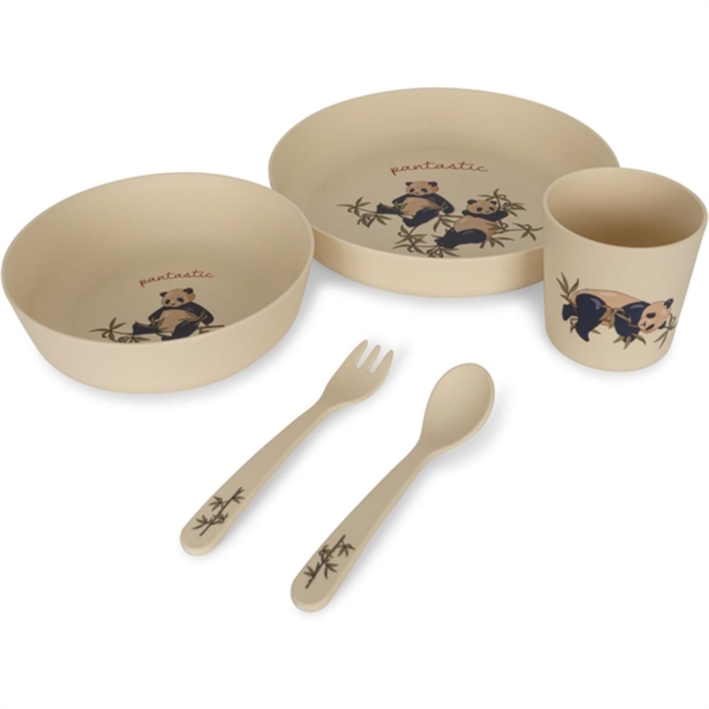 Konges Sløjd Dinner Set Panda