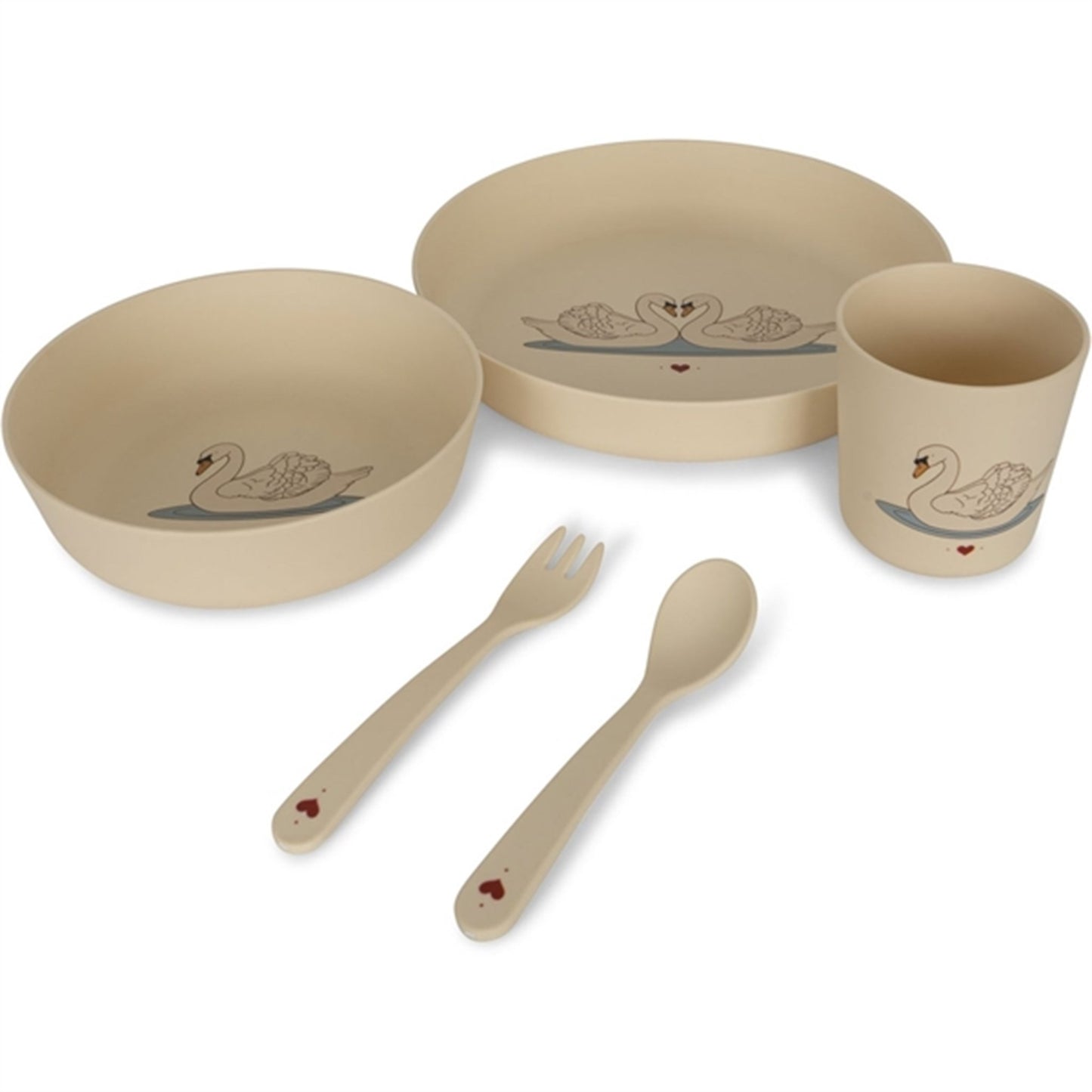 Konges Sløjd Dinner Set Swan