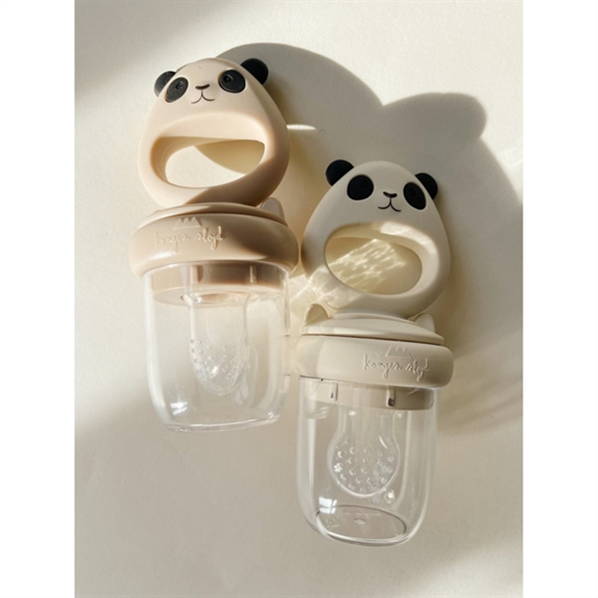 Konges Sløjd Silikone Frugt Feeding Pacifier Panda Shell Mix